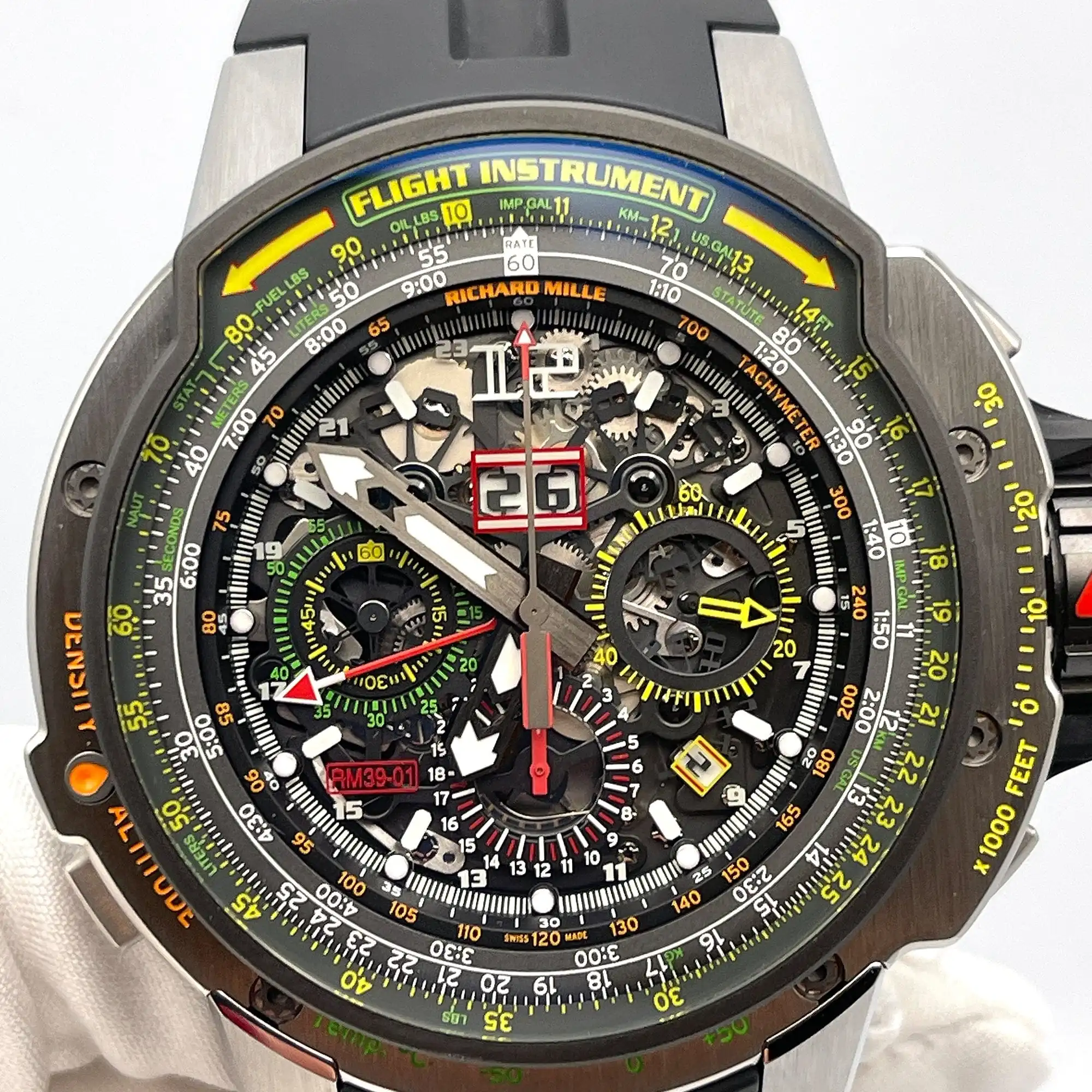 Richard Mille Replica RM 39-01 Flyback Chronograph Aviation - Image 3