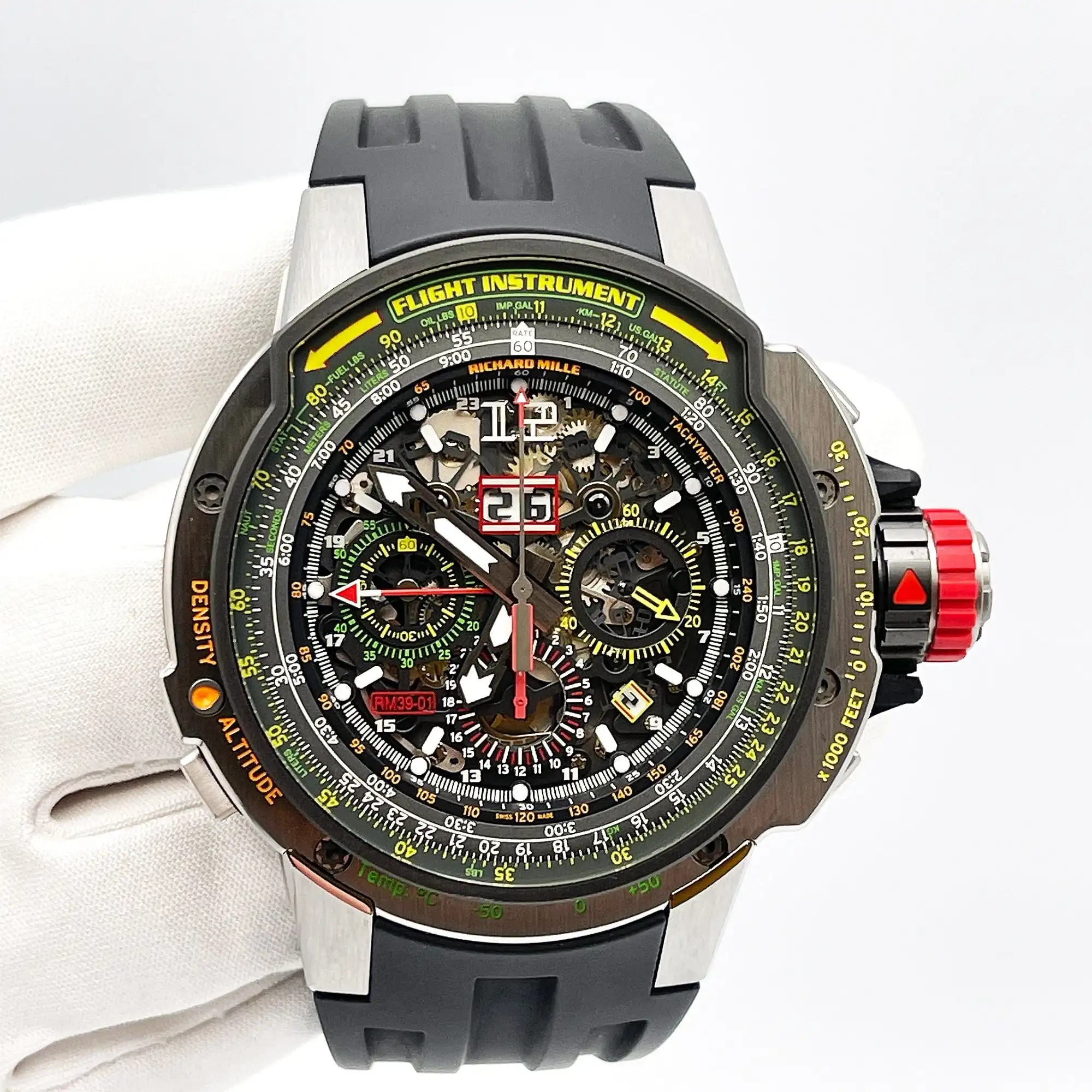 Richard Mille Replica RM 39-01 Flyback Chronograph Aviation - Image 4