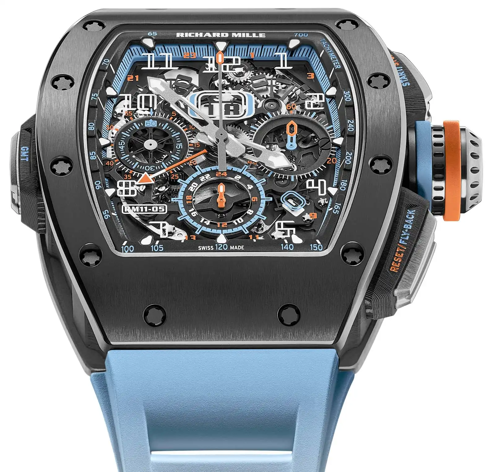 Richard Mille Replica Automatic Winding Flyback Chronograph GMT RM 11-05 - Image 3