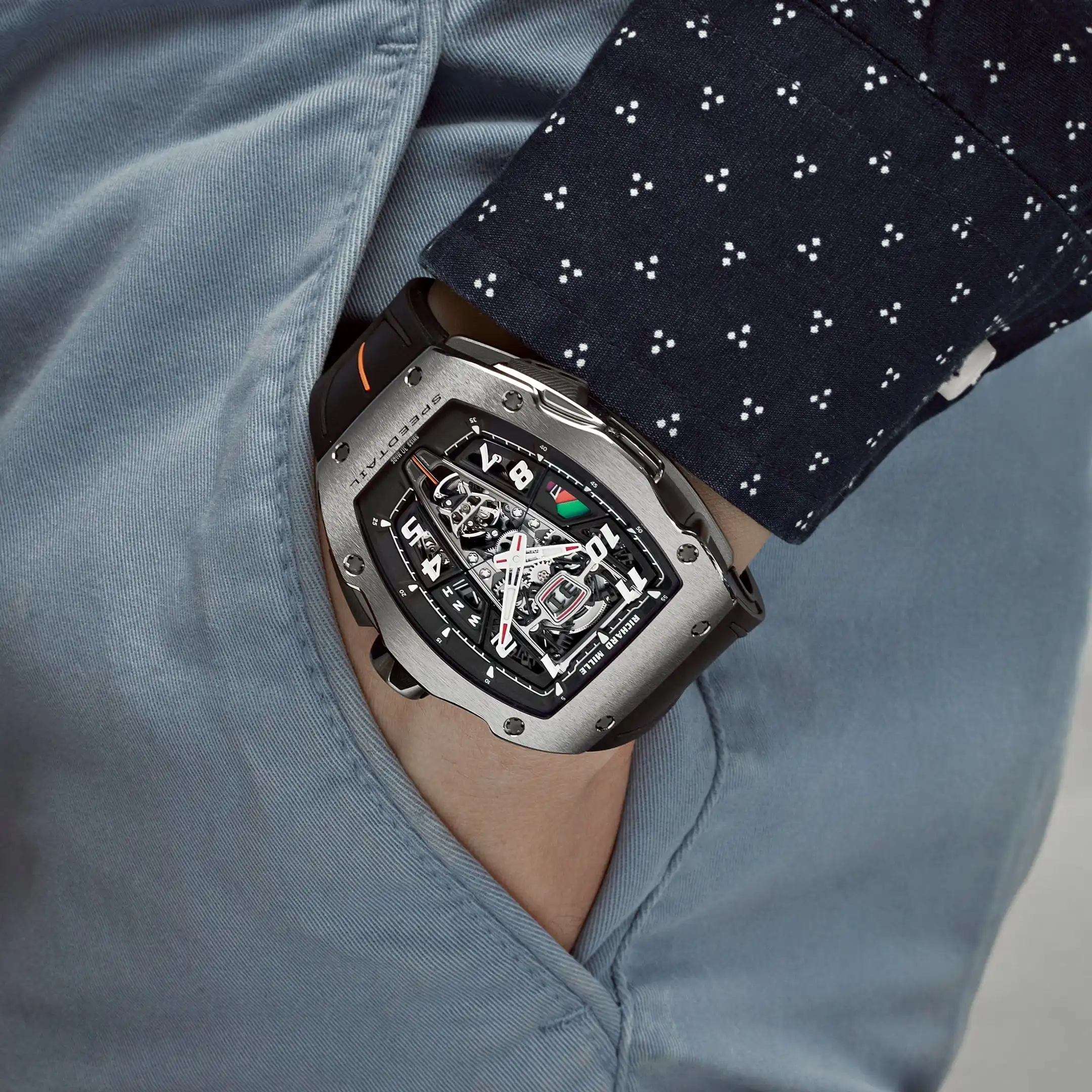 Richard Mille Replica RM 40-01 McLaren Speedtail Automatic Tourbillon Limited - Image 2