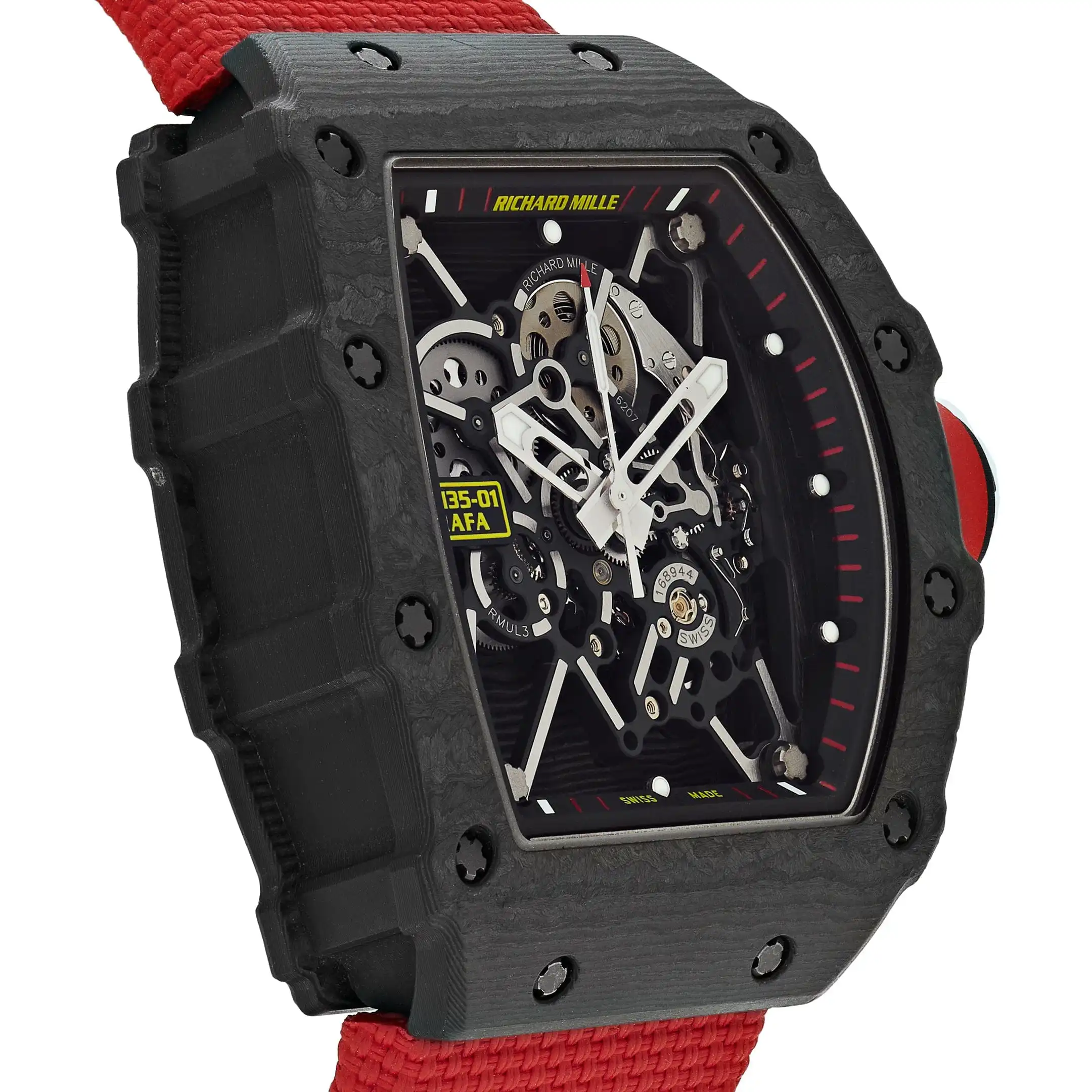 Richard Mille Replica RM 35-01 Rafael Nadal Black NTPT Carbon - Image 3