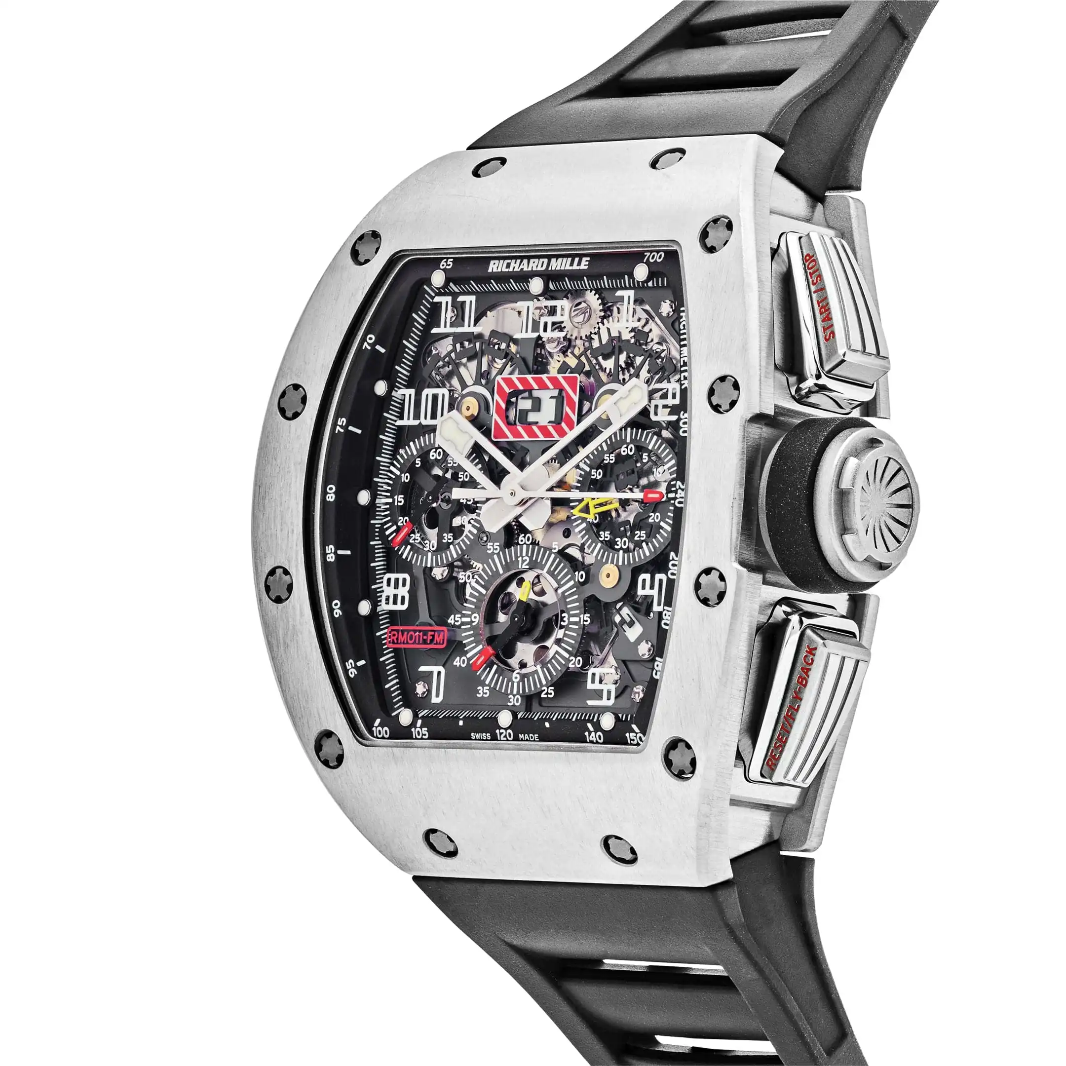 Richard Mille Replica RM 011 Felipe Massa Flyback Chronograph Titanium - Image 4