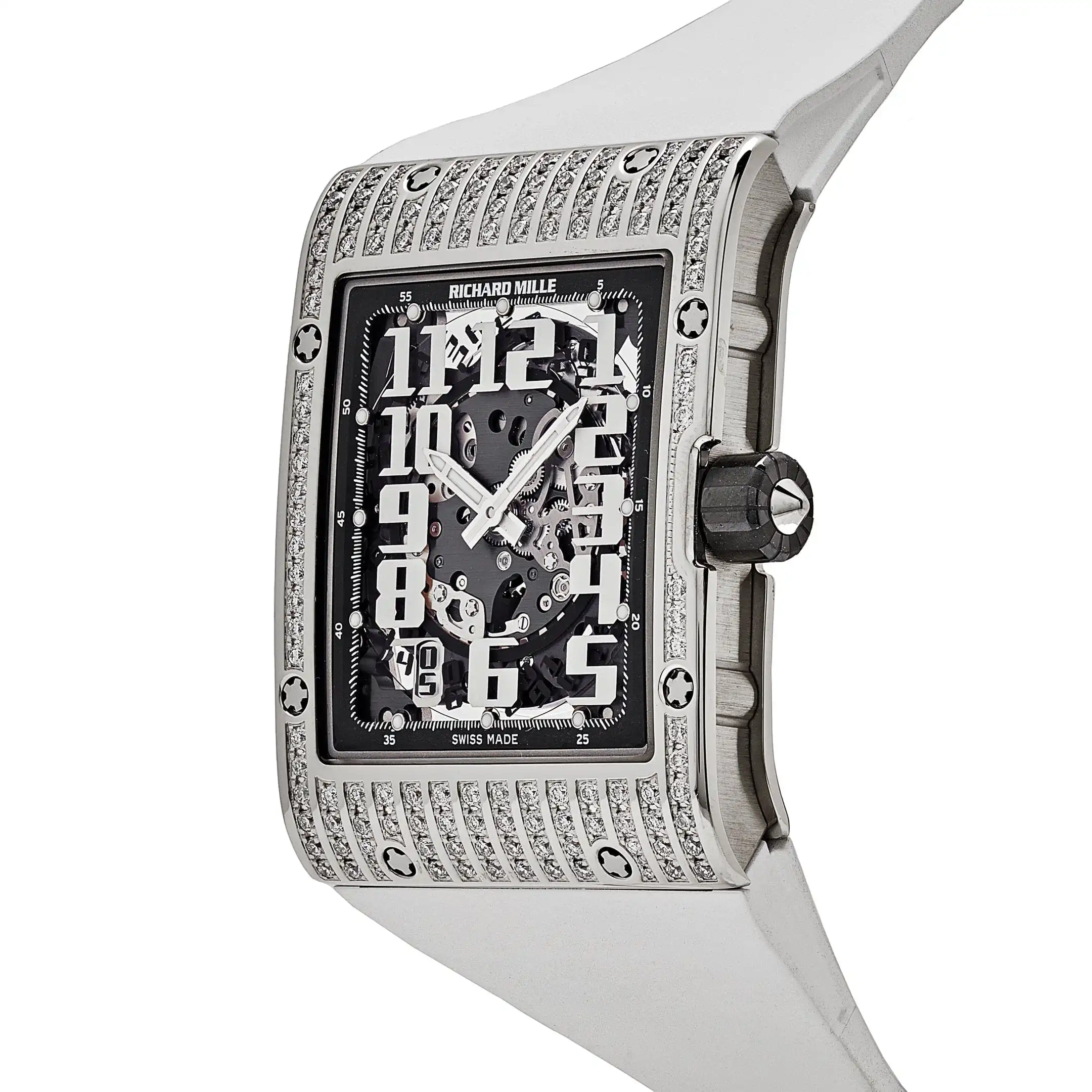 Richard Mille Replica RM 016 ‘Extra Flat’ White Gold Diamond Set - Image 3