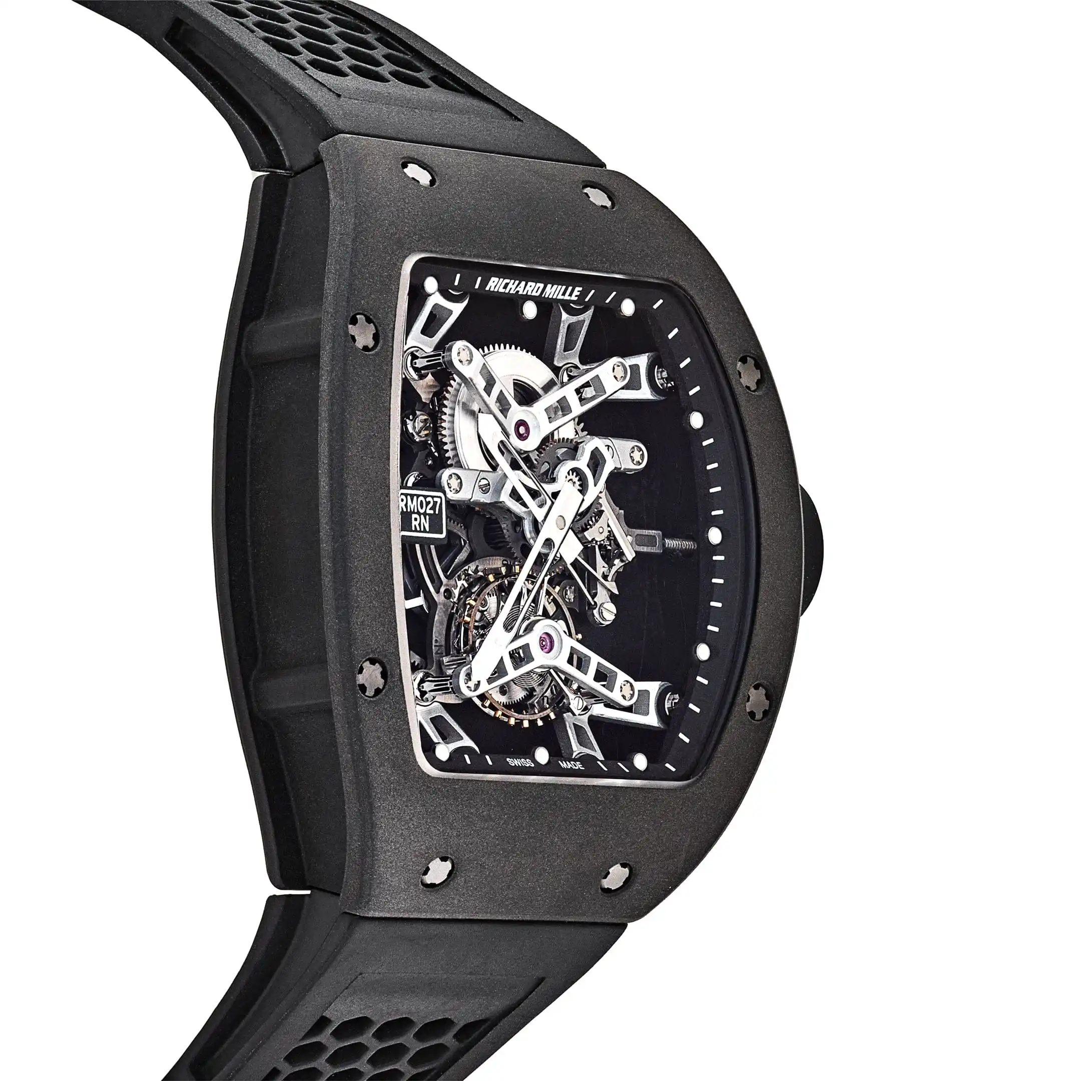 Richard Mille Replica RM 027 Carbon Tourbillon Rafael Nadal Limited Edition - Image 4