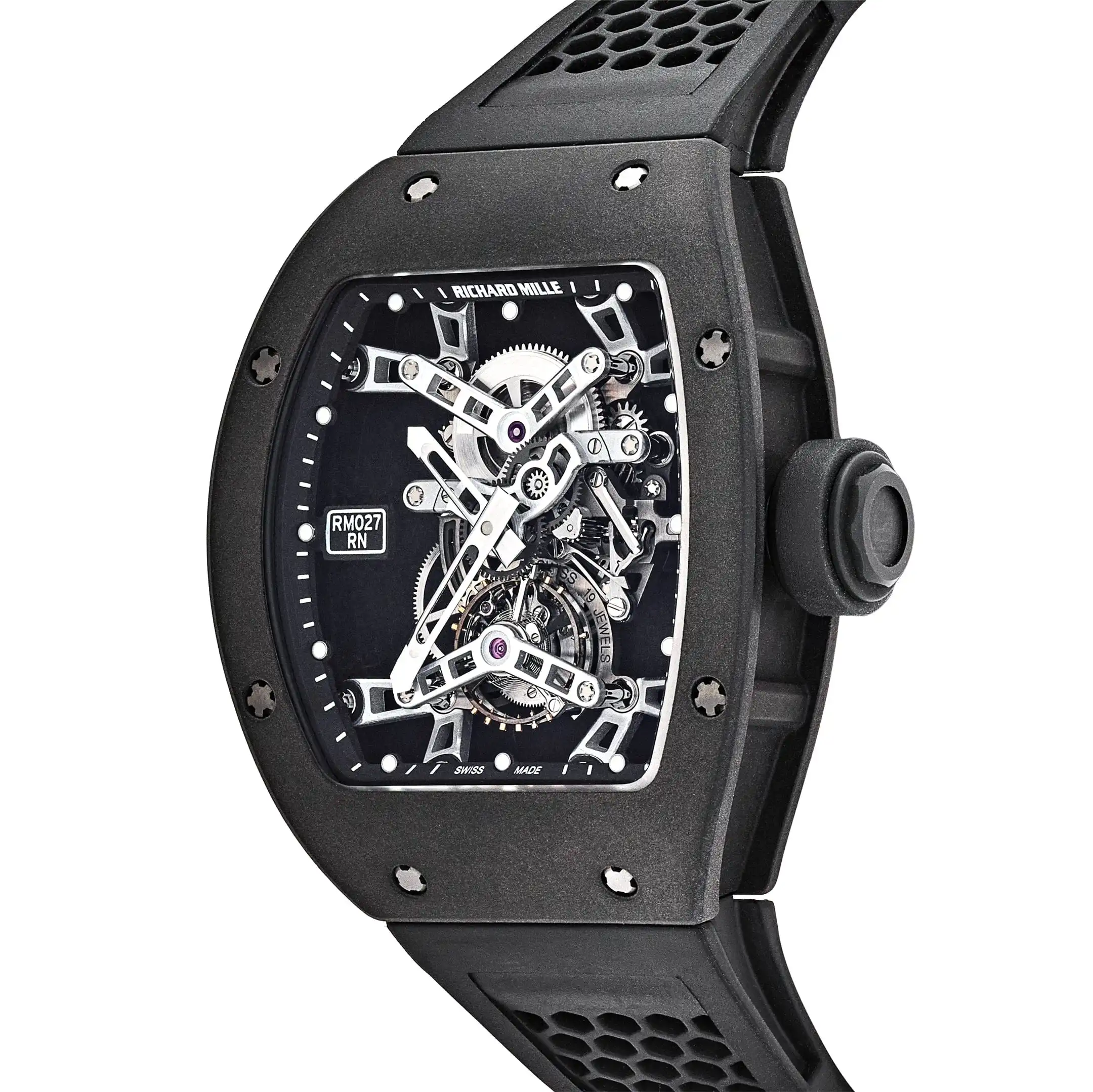 Richard Mille Replica RM 027 Carbon Tourbillon Rafael Nadal Limited Edition - Image 3