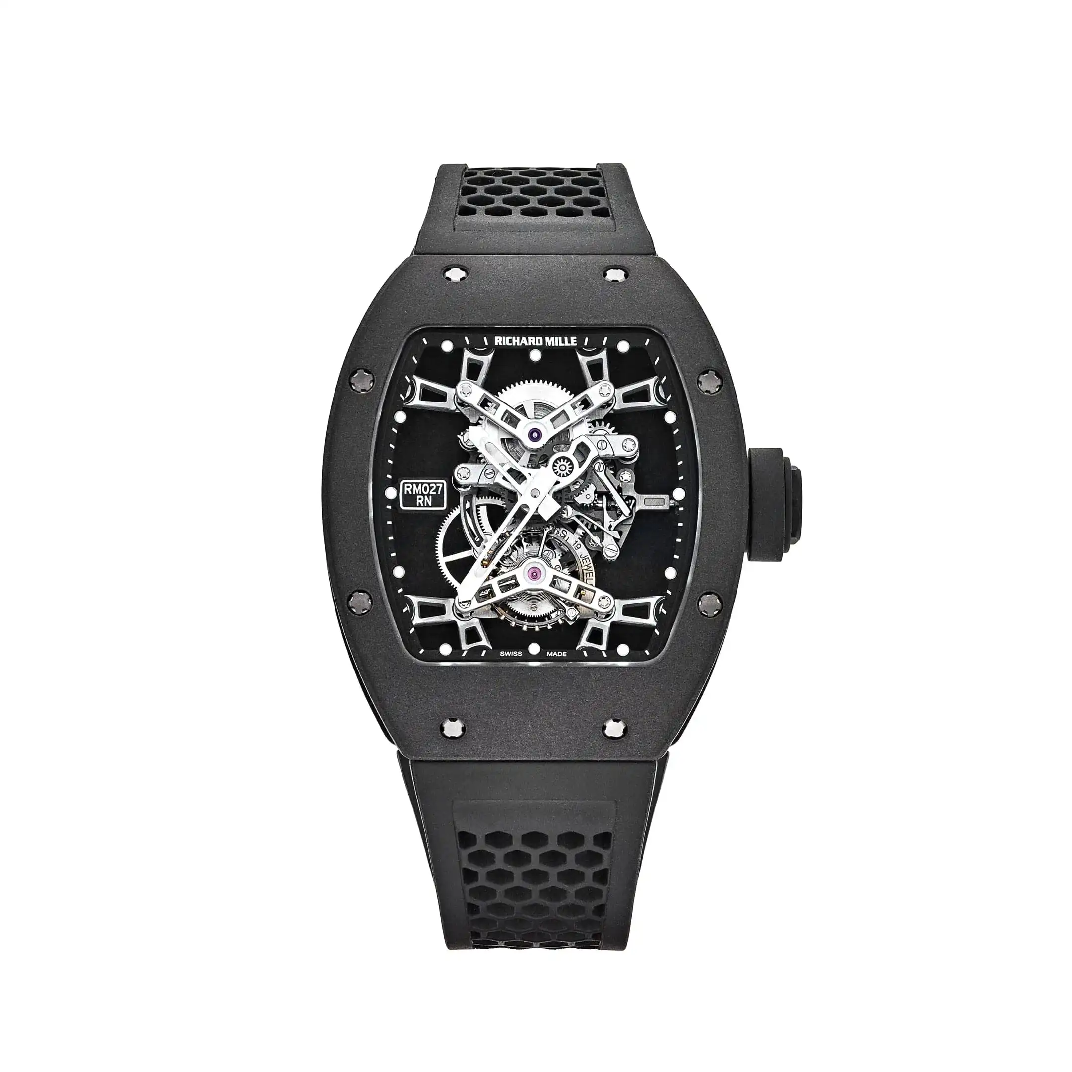 Richard Mille Replica RM 027 Carbon Tourbillon Rafael Nadal Limited Edition