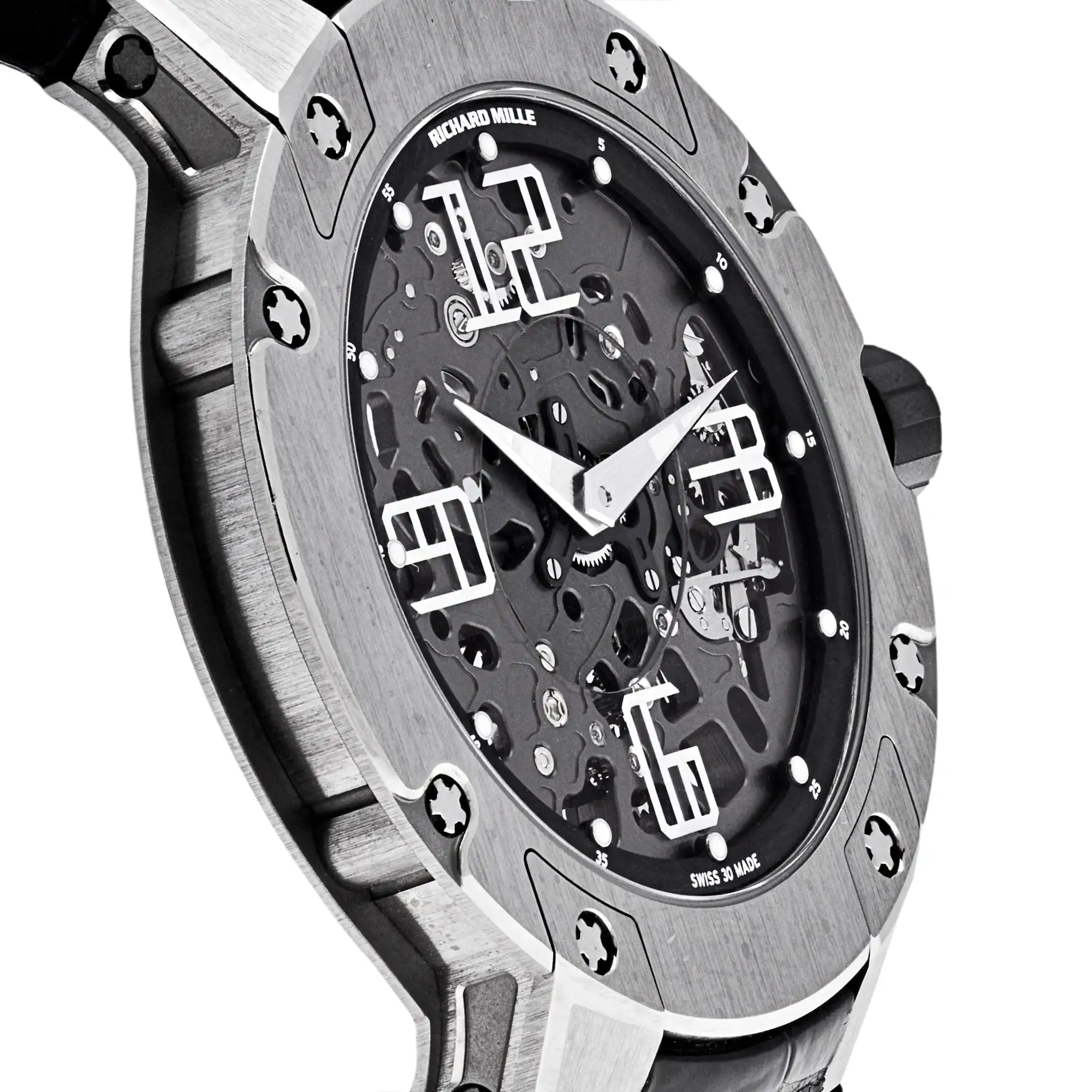 Richard Mille Replica RM 033 ‘Extra Flat’ Automatic Titanium/Carbon TPT - Image 2