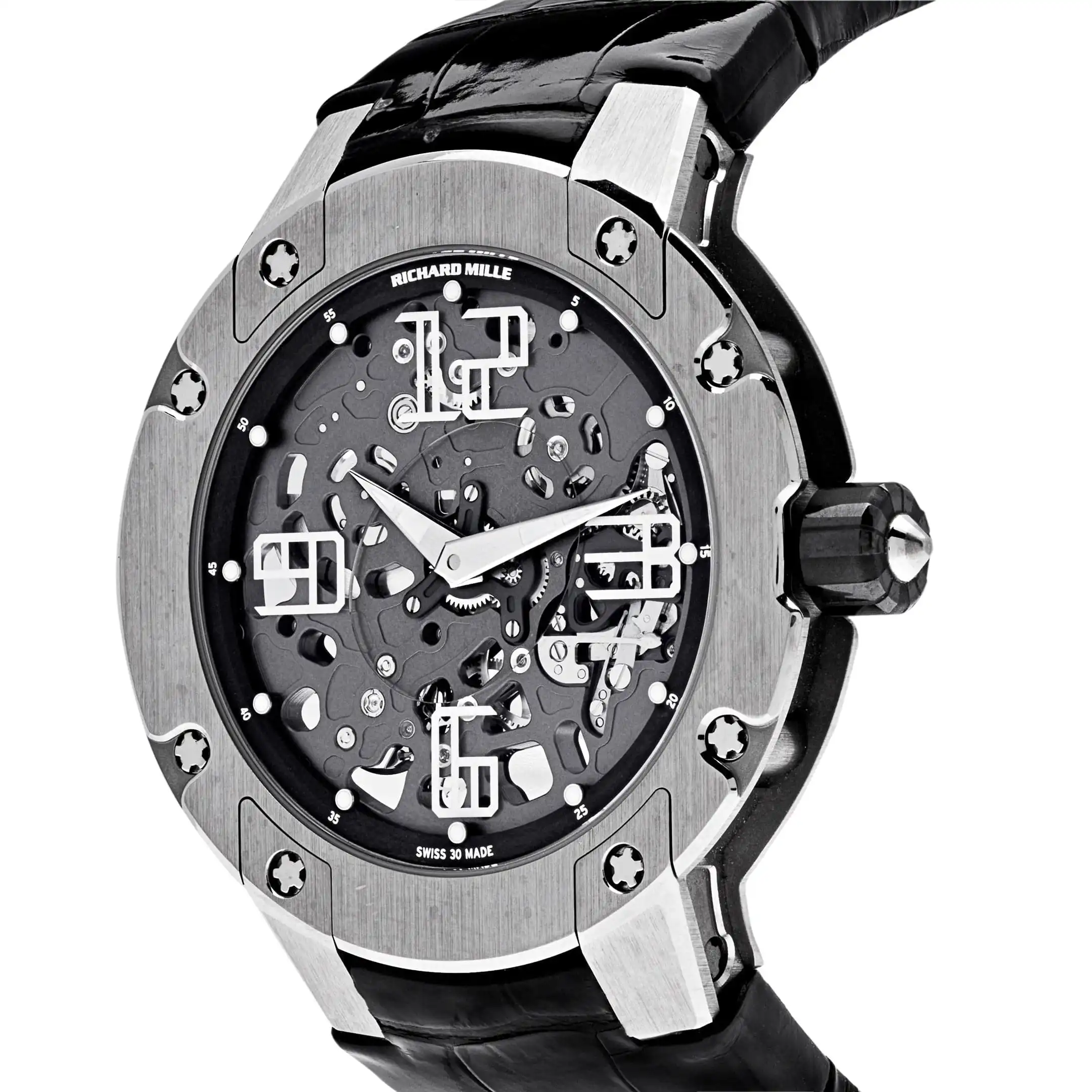 Richard Mille Replica RM 033 ‘Extra Flat’ Automatic Titanium/Carbon TPT - Image 3