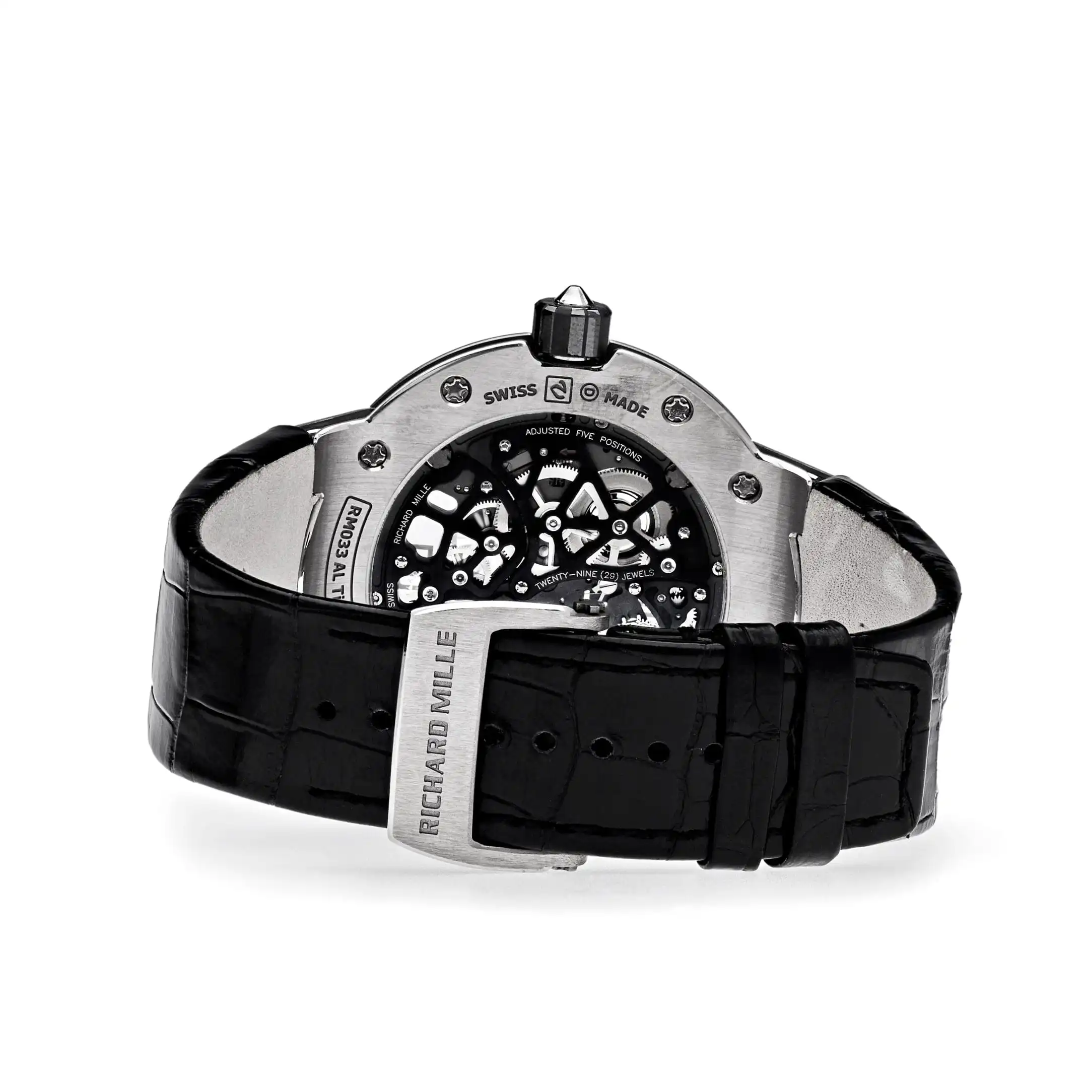 Richard Mille Replica RM 033 ‘Extra Flat’ Automatic Titanium/Carbon TPT - Image 4
