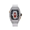 Richard Mille Replica RM 037 White Gold Snow Diamond Set