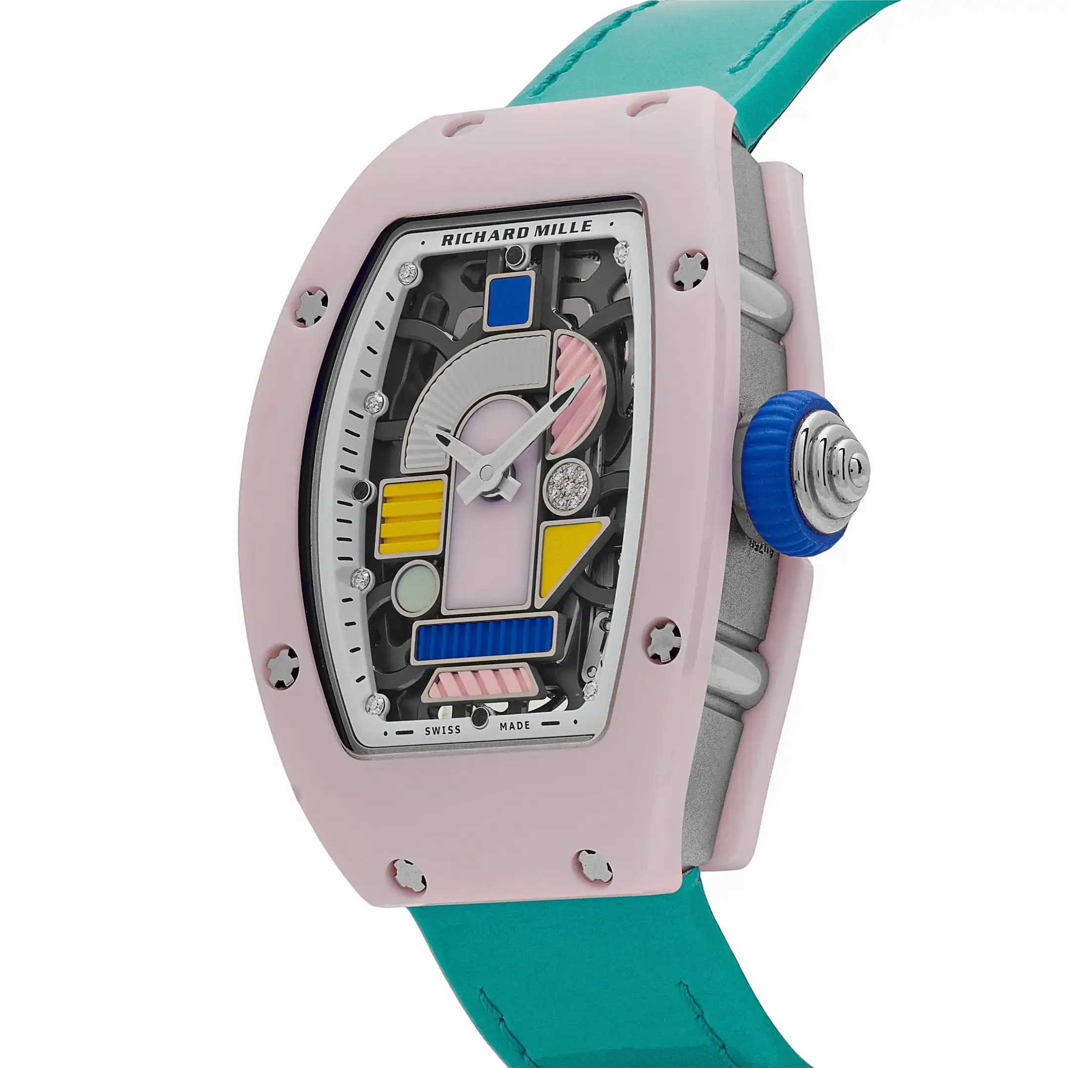 Richard Mille Replica RM 07-01 Ladies Coloured Ceramics Blush Pink Limited E - Image 4