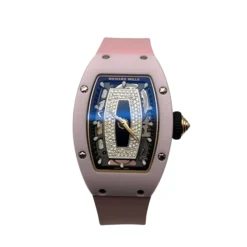 Richard Mille Replica RM 07-01 ‘Ladies’ Pink Ceramic u0026 White Gold