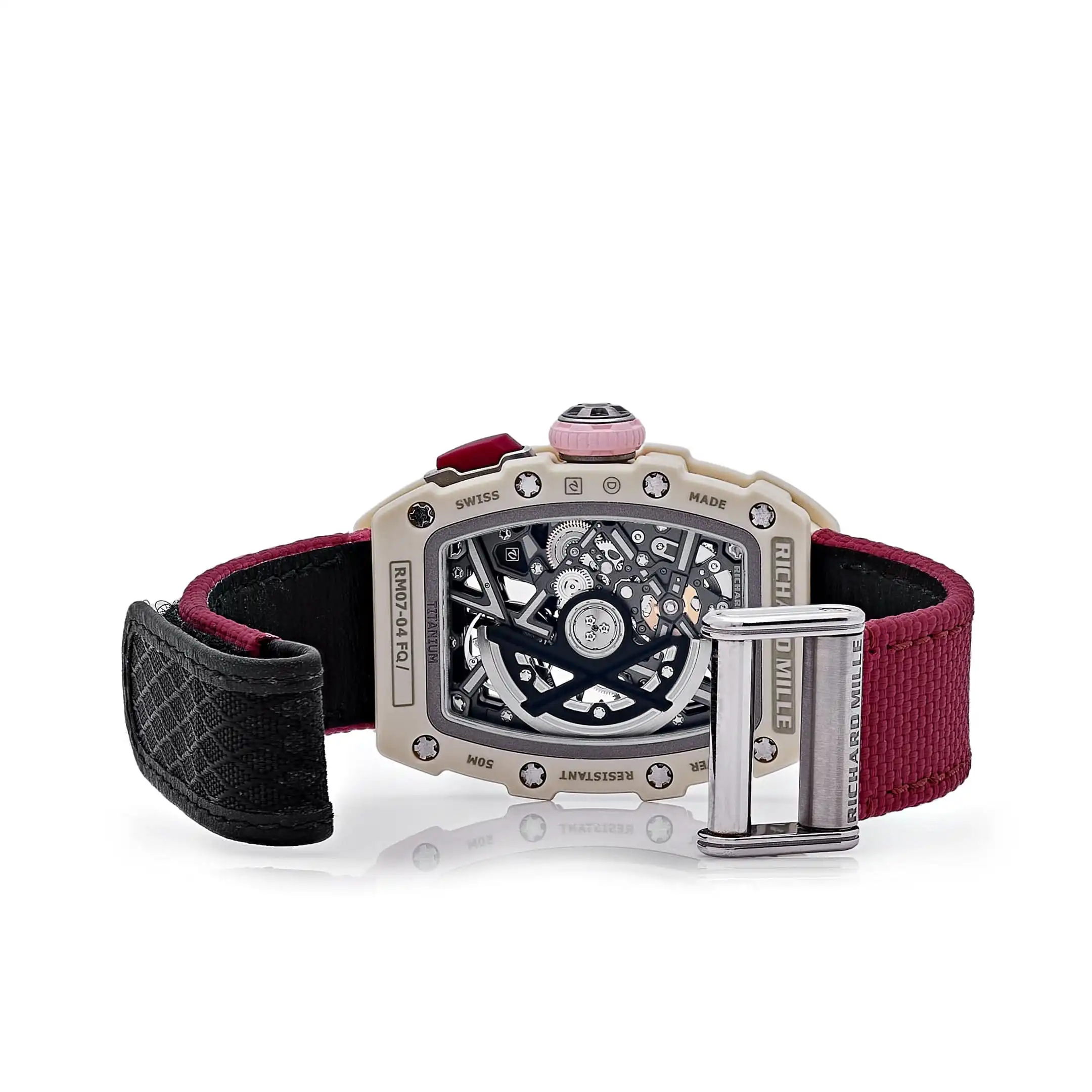 Richard Mille Replica RM 07-04 Ladies White Quartz TPT Automatic Sport - Image 6