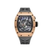 Richard Mille Replica RM 30-01 Declutchable Rotor Rose Gold Skeleton Dial