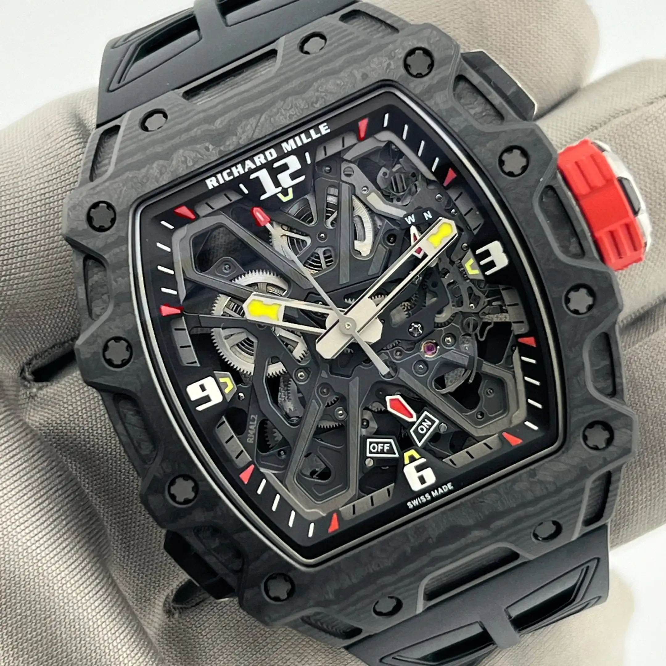 Richard Mille Replica RM 35-03 ‘Rafael Nadal’ Black Carbon - Image 3
