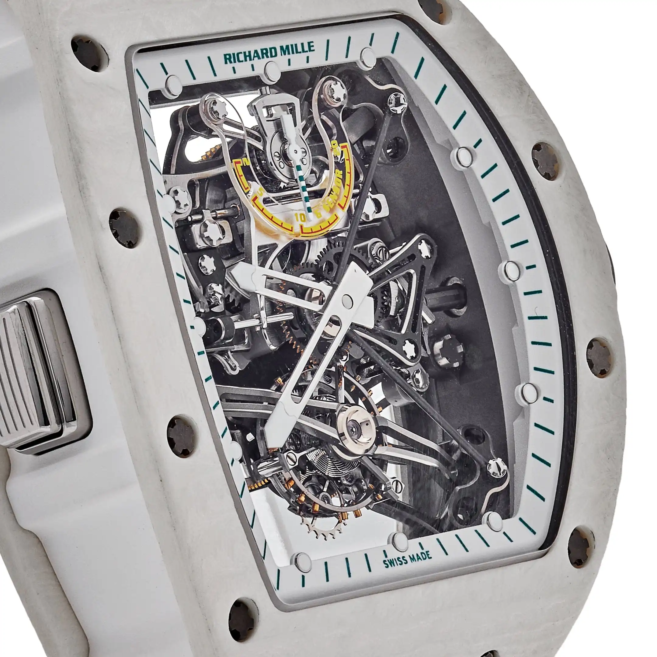 Richard Mille Replica RM 38-01 ‘Bubba Watson’ White Quartz TPT Titanium - Image 5