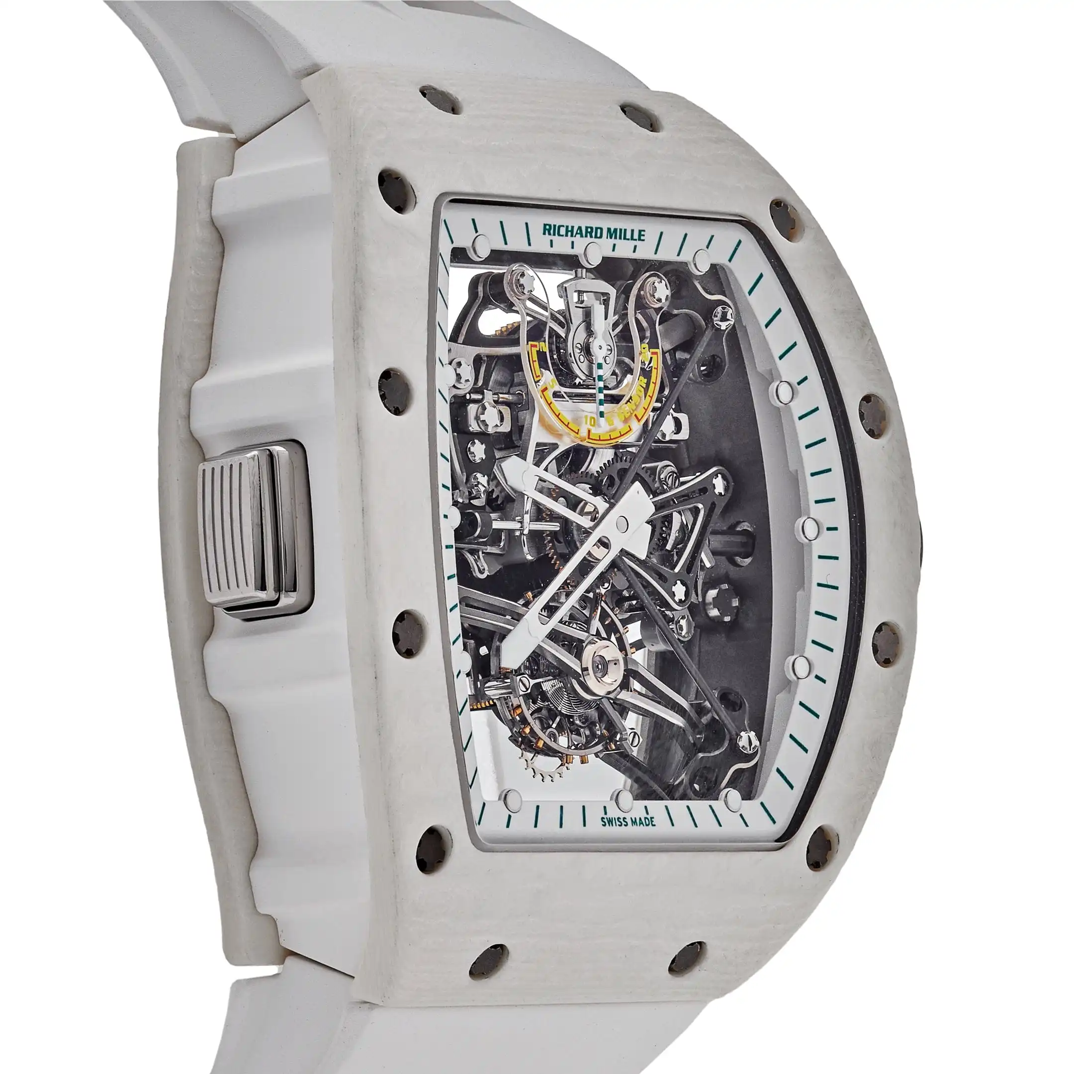 Richard Mille Replica RM 38-01 ‘Bubba Watson’ White Quartz TPT Titanium - Image 3