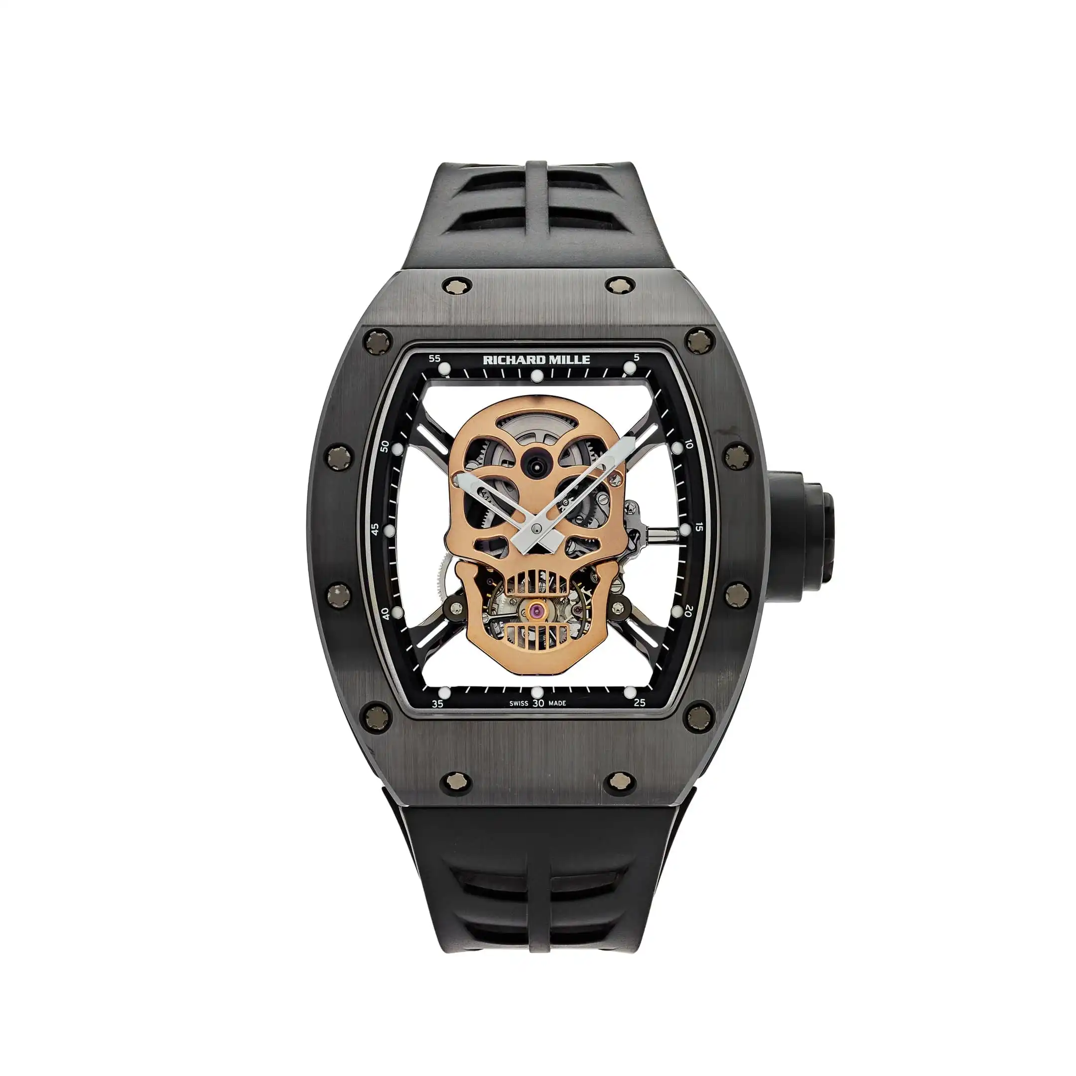 Richard Mille Replica RM 52-01 ‘Skull’ Black Ceramic