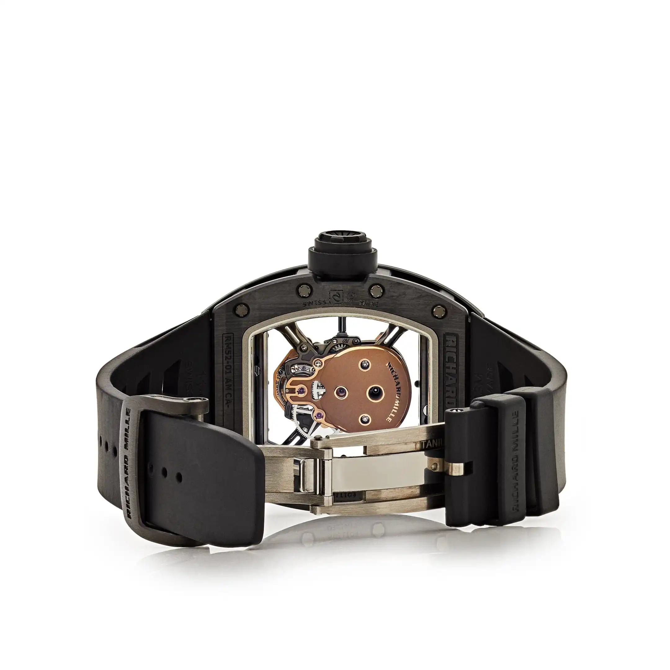 Richard Mille Replica RM 52-01 ‘Skull’ Black Ceramic - Image 6