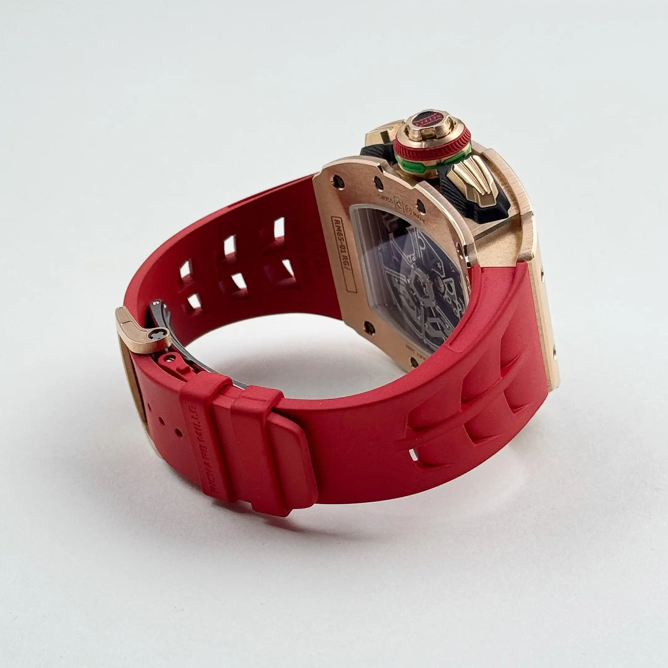 Richard Mille Replica RM 65-01 Automatic Chronograph Full Rose Gold - Image 8