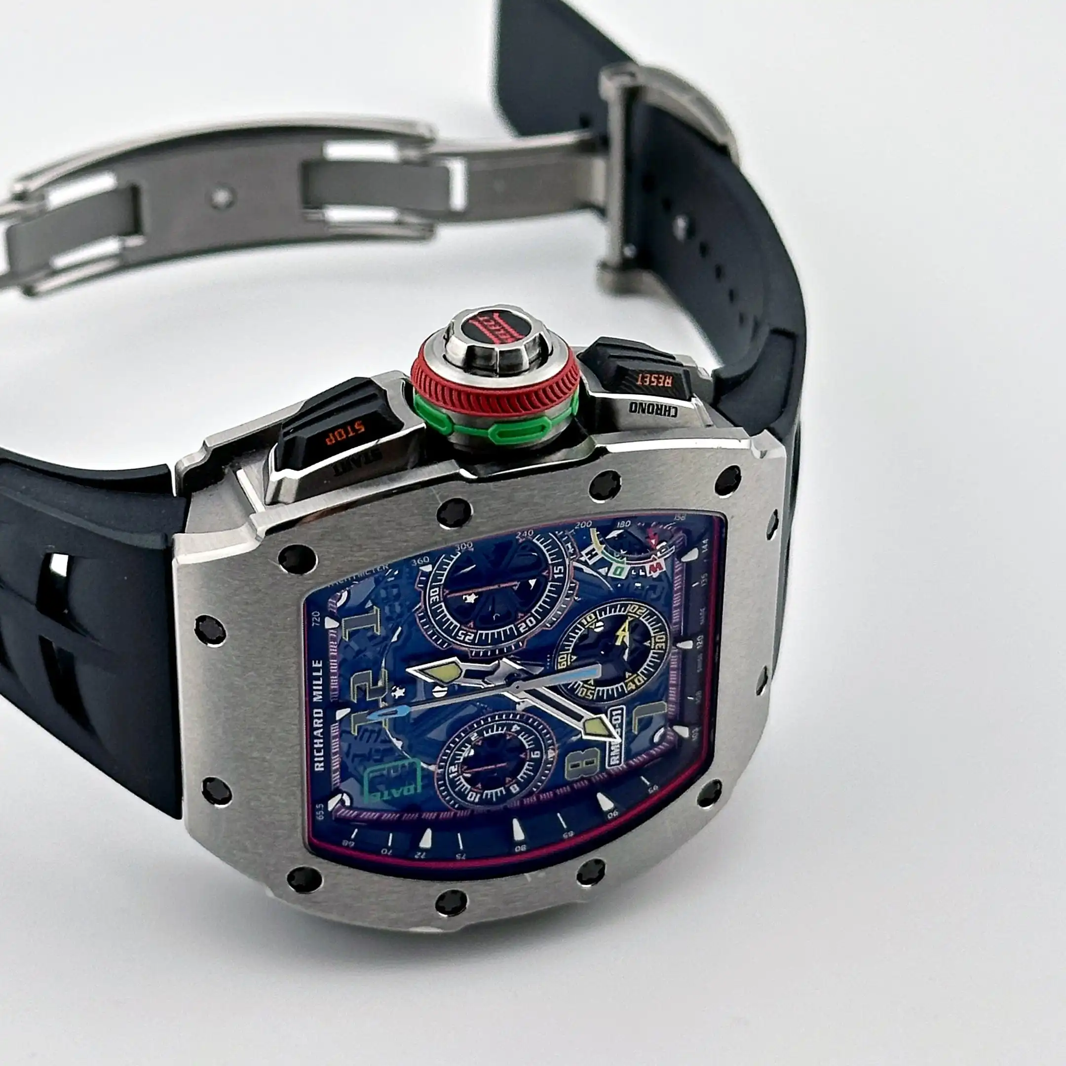 Richard Mille Replica RM 65-01 Automatic Split-Seconds Chronograph Titanium - Image 7