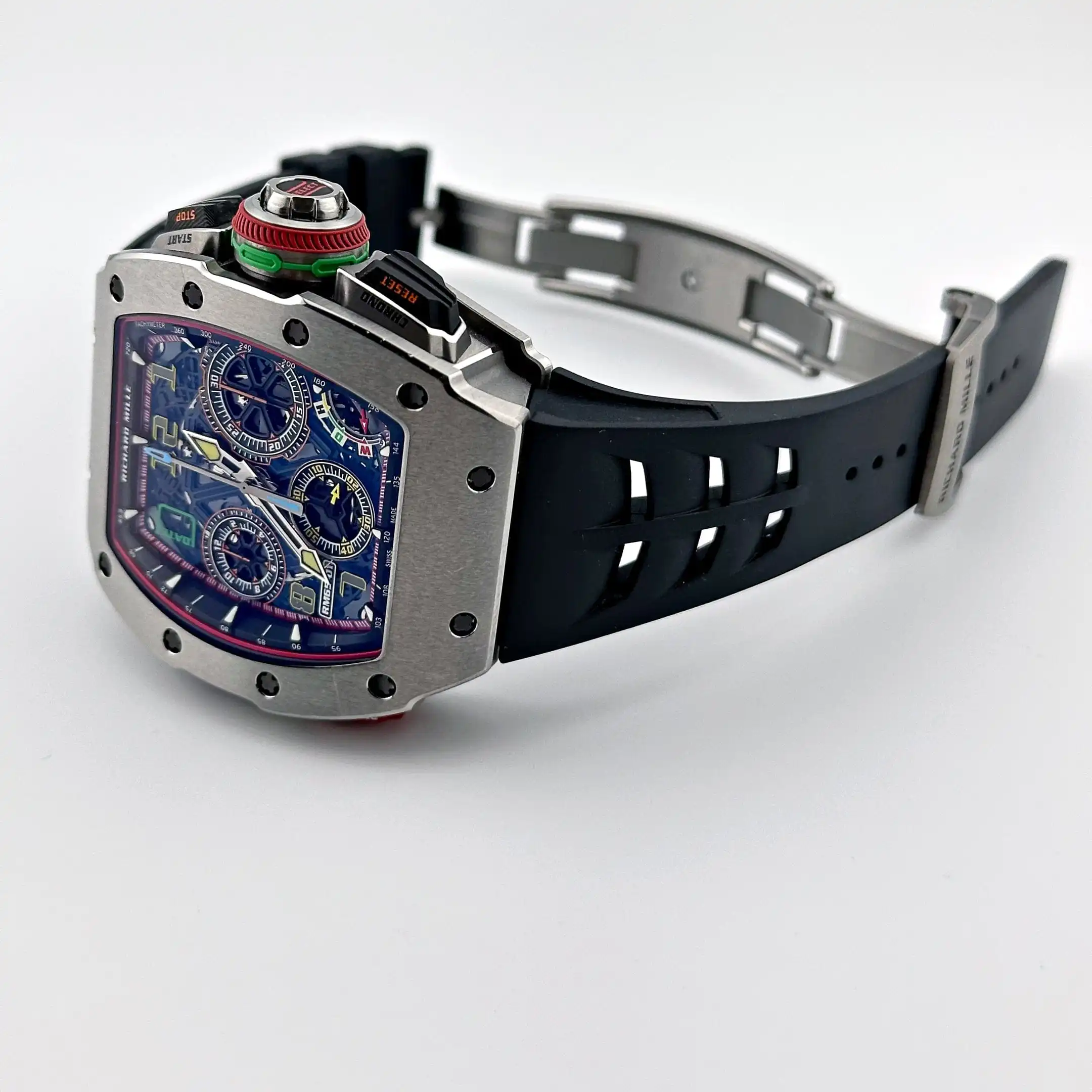 Richard Mille Replica RM 65-01 Automatic Split-Seconds Chronograph Titanium - Image 8
