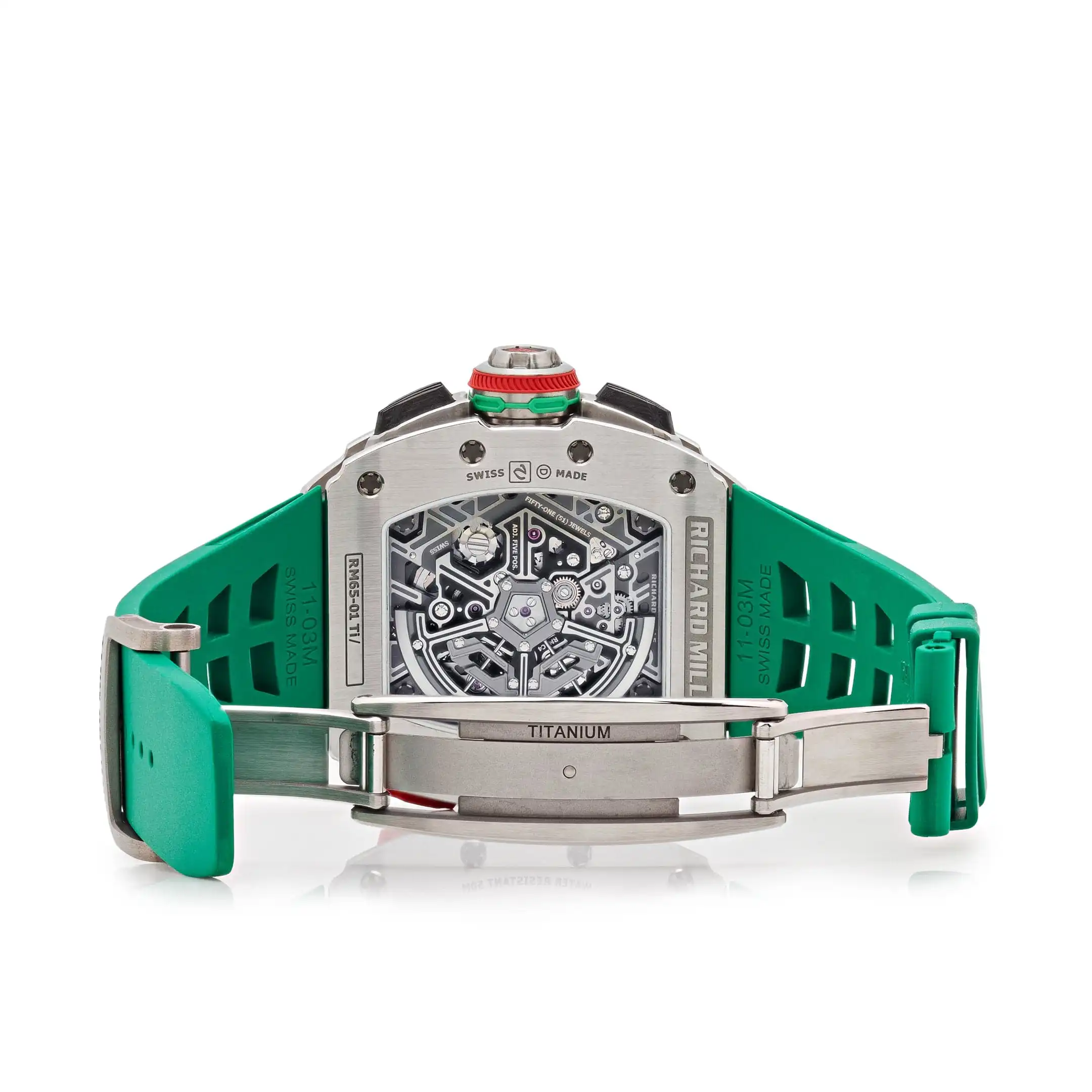 Richard Mille Replica RM 65-01 Automatic Split-Seconds Chronograph Titanium - Image 6