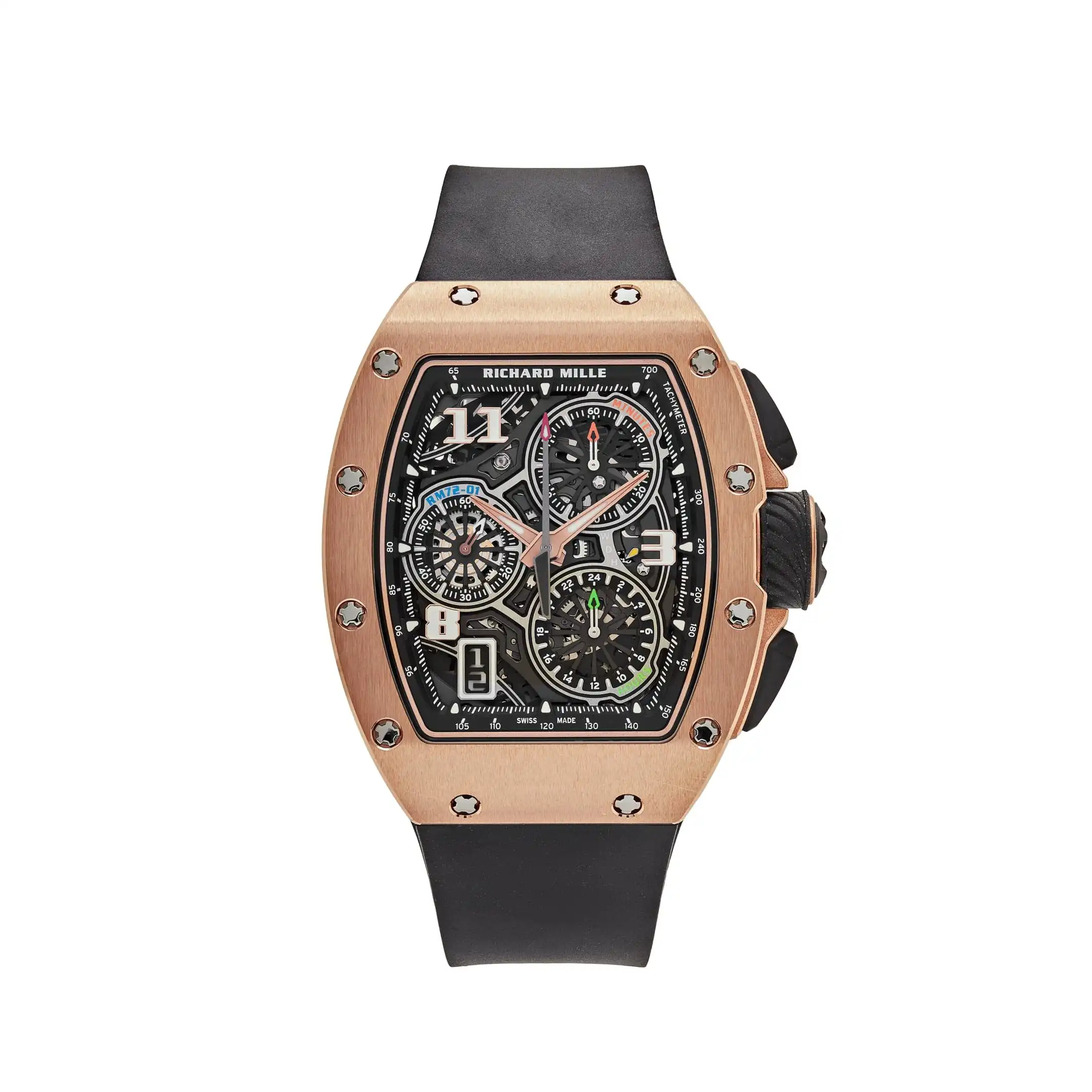 Richard Mille Replica RM 72-01 Lifestyle In-House Chronograph Rose Gold