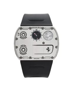 Richard Mille Replica RM UP-01 Ferrari Ultraflat Titanium Silver Dial Limited Edition