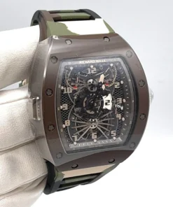 Alternative view of Richard Mille Replica Tourbillon Aerodyne Brown Ceramic RM022