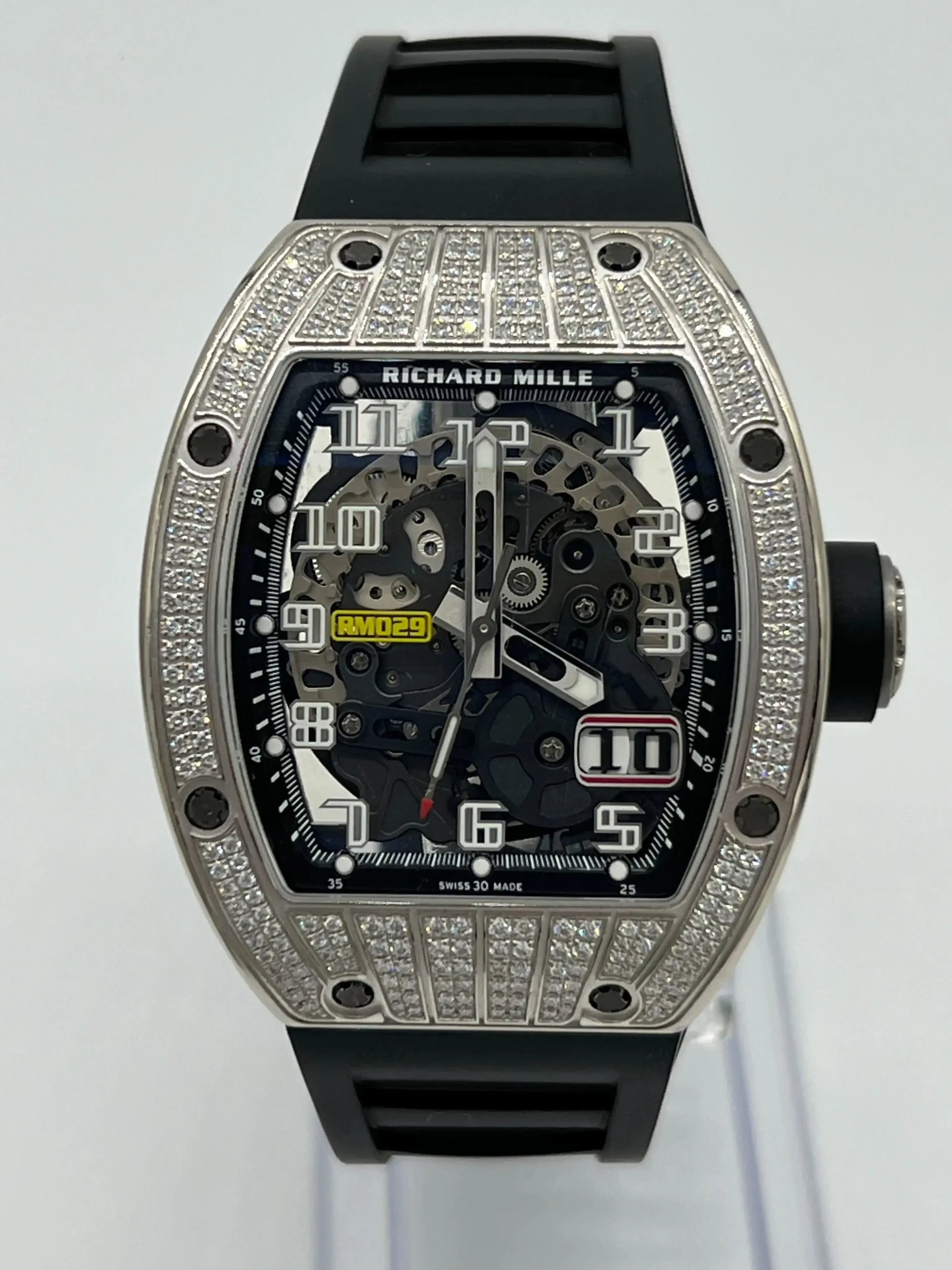 Richard Mille Replica RM 029 White Gold and Diamonds - Image 2