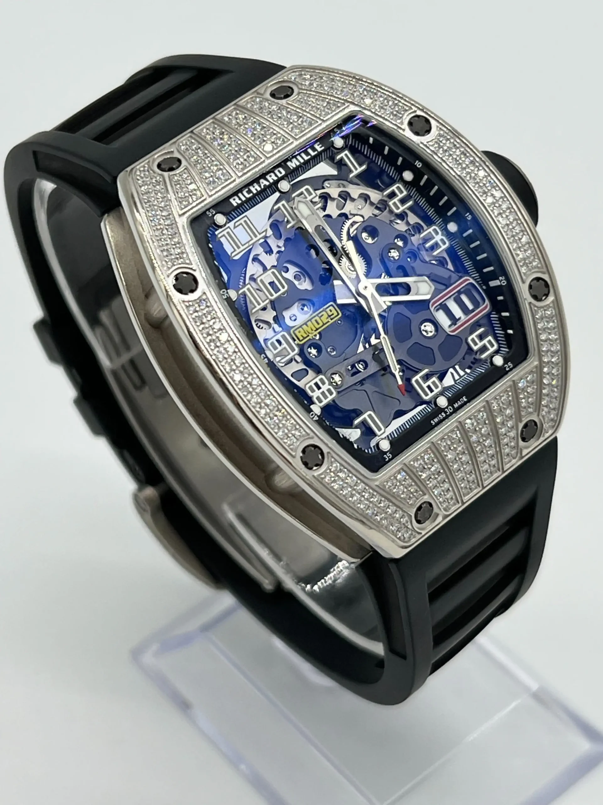 Richard Mille Replica RM 029 White Gold and Diamonds - Image 3