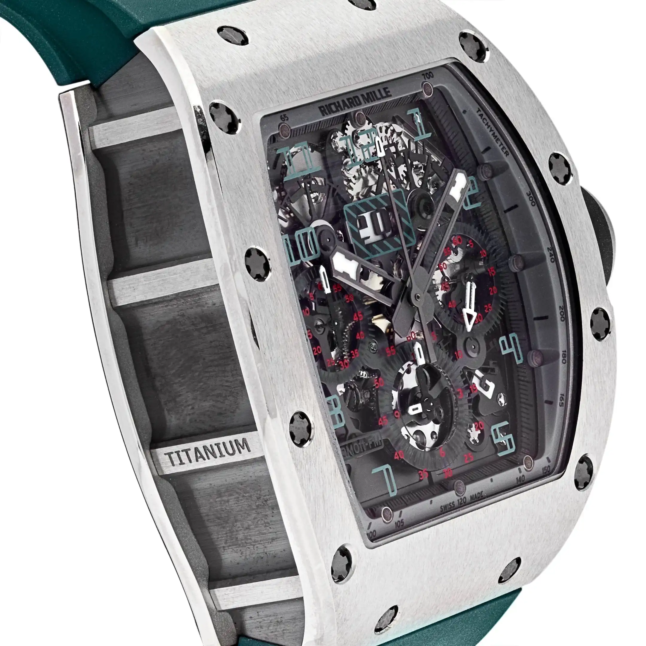Richard Mille Replica RM 011 FM ‘Polo de Deauville’ White Gold Titanium - Image 3