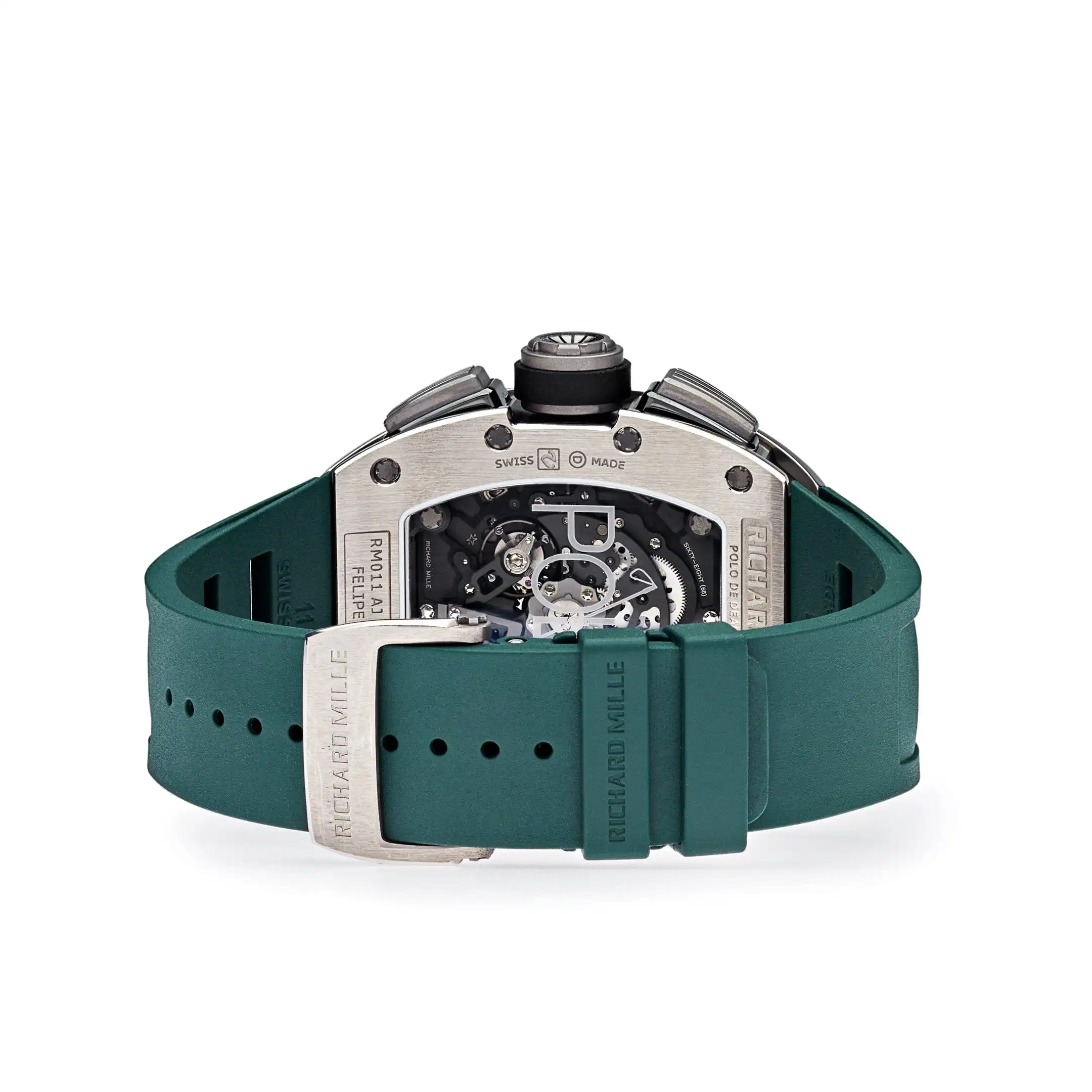 Richard Mille Replica RM 011 FM ‘Polo de Deauville’ White Gold Titanium - Image 5