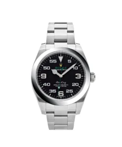 Rolex Air-King Replica 116900 Stainless Steel Black Dial