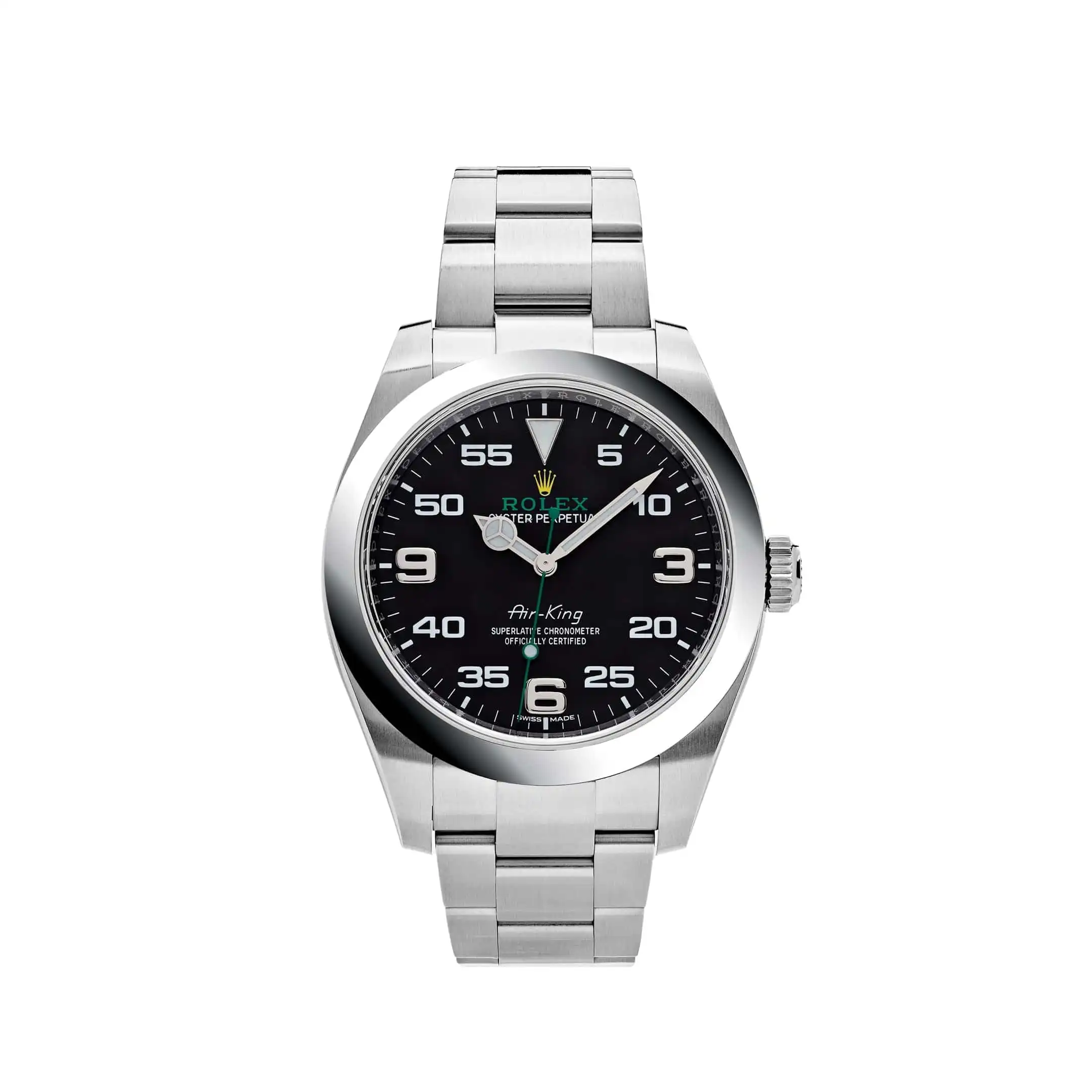 Rolex Air-King Replica 116900 Stainless Steel Black Dial