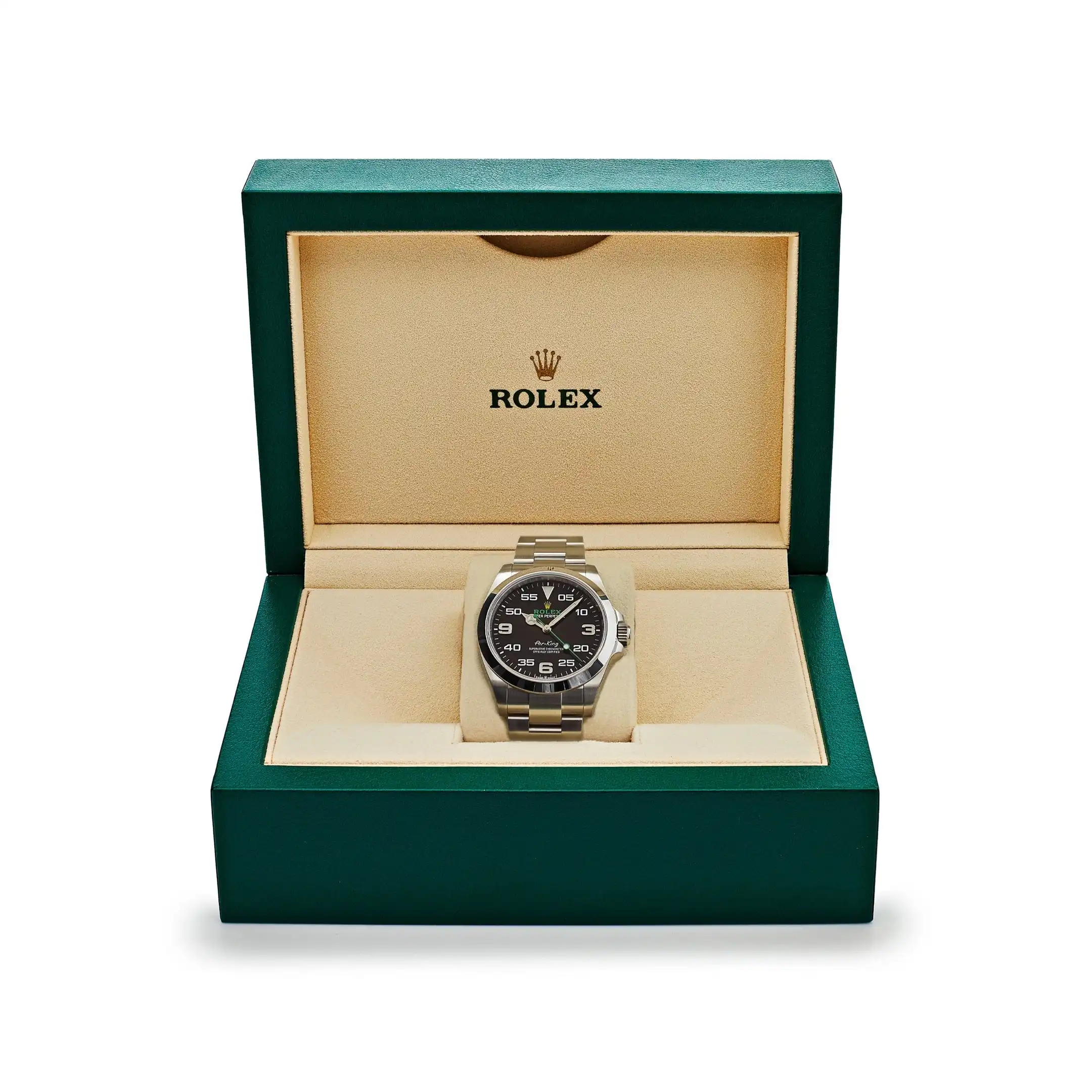 Rolex Air-King Replica 116900 Stainless Steel Black Dial - Image 7