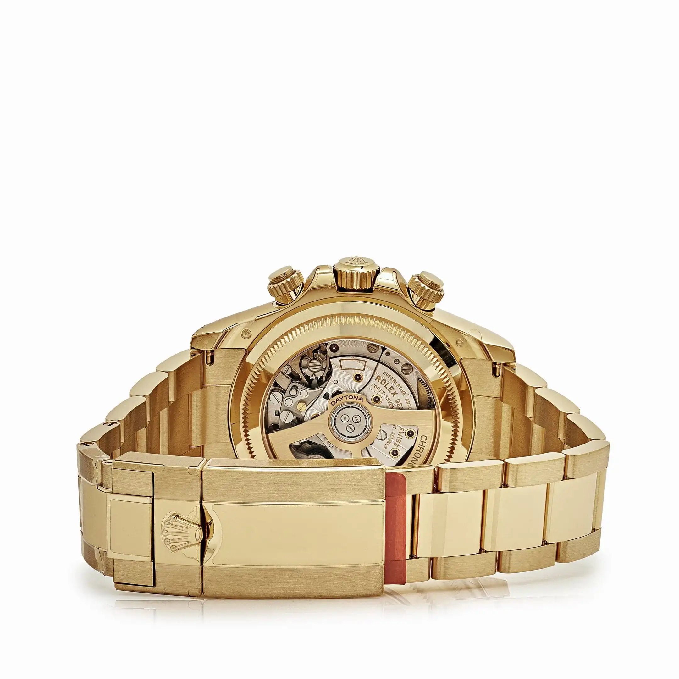 Rolex Daytona Replica 126528LN ‘Le Mans’ Yellow Gold Black Dial - Image 6