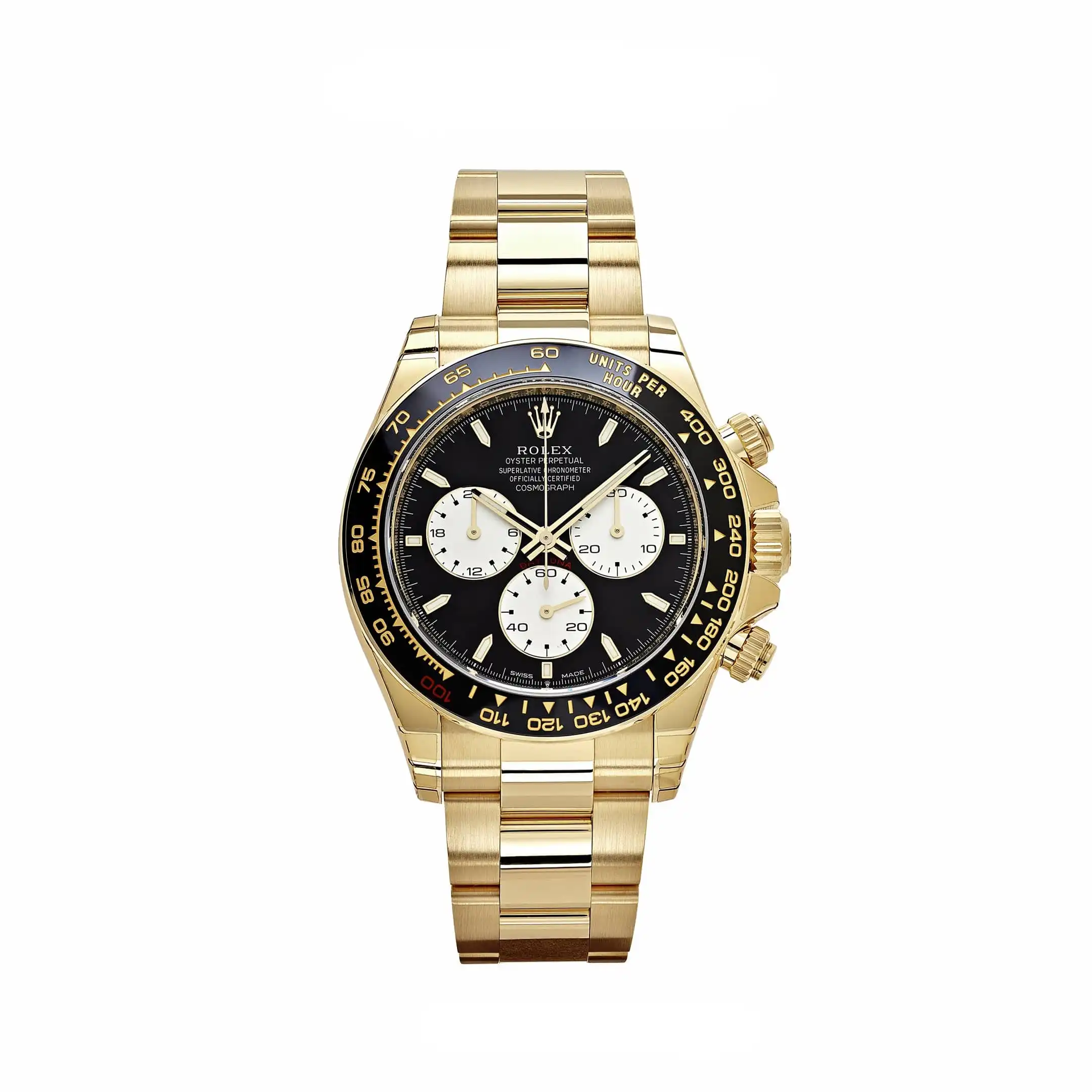 Rolex Daytona Replica 126528LN ‘Le Mans’ Yellow Gold Black Dial