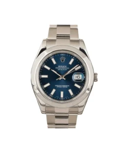 Rolex Datejust Replica 116300 Stainless Steel Blue Dial Oyster