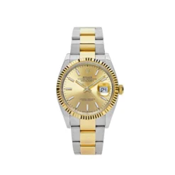 Rolex Datejust Replica 126233 Two-Toned Yellow Gold Stainless Steel Champagne Dial
