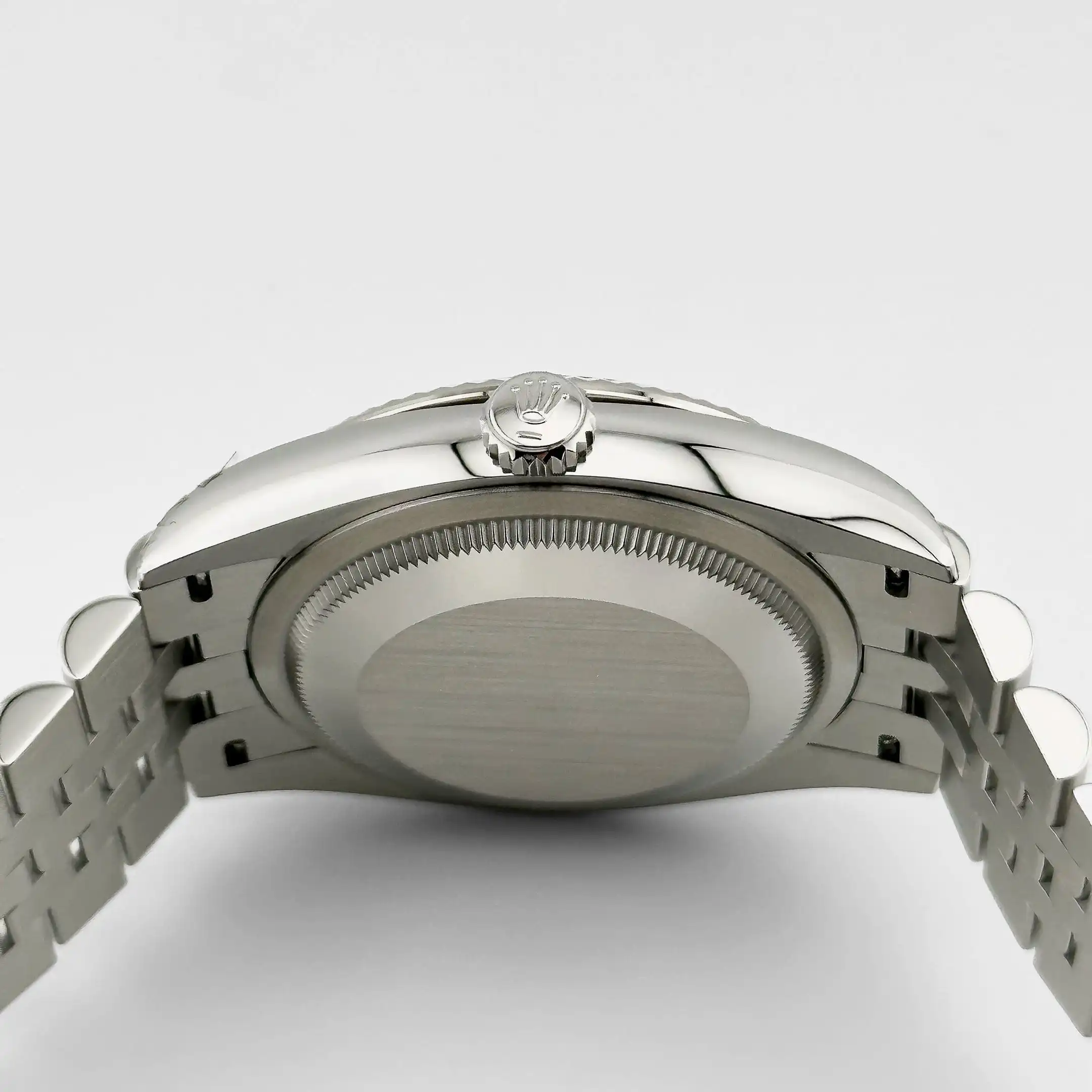 Rolex Datejust Replica 126234 White Gold Stainless Steel Blue Dial Jubilee - Image 5