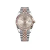 Rolex Datejust Replica 126331 Rose Gold Stainless Steel Sundust Dial Jubilee