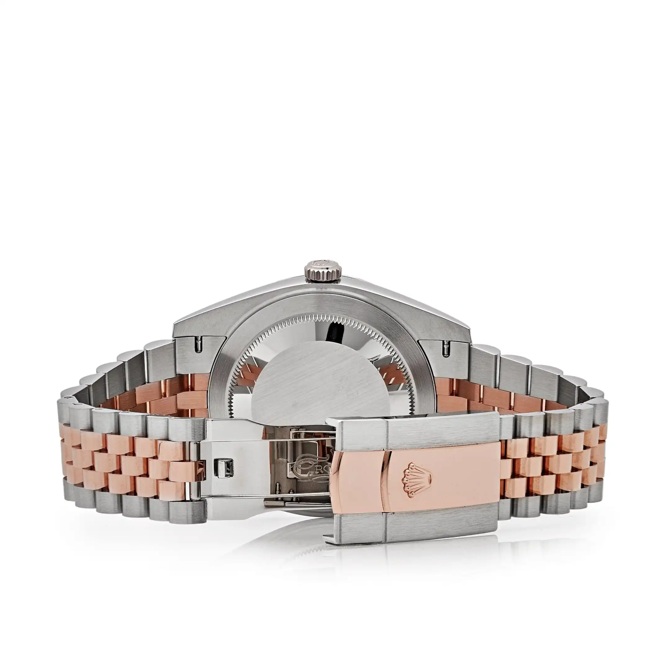 Rolex Datejust Replica 126331 Two-Toned Rose Gold Stainless Steel Brown Dial - Image 6