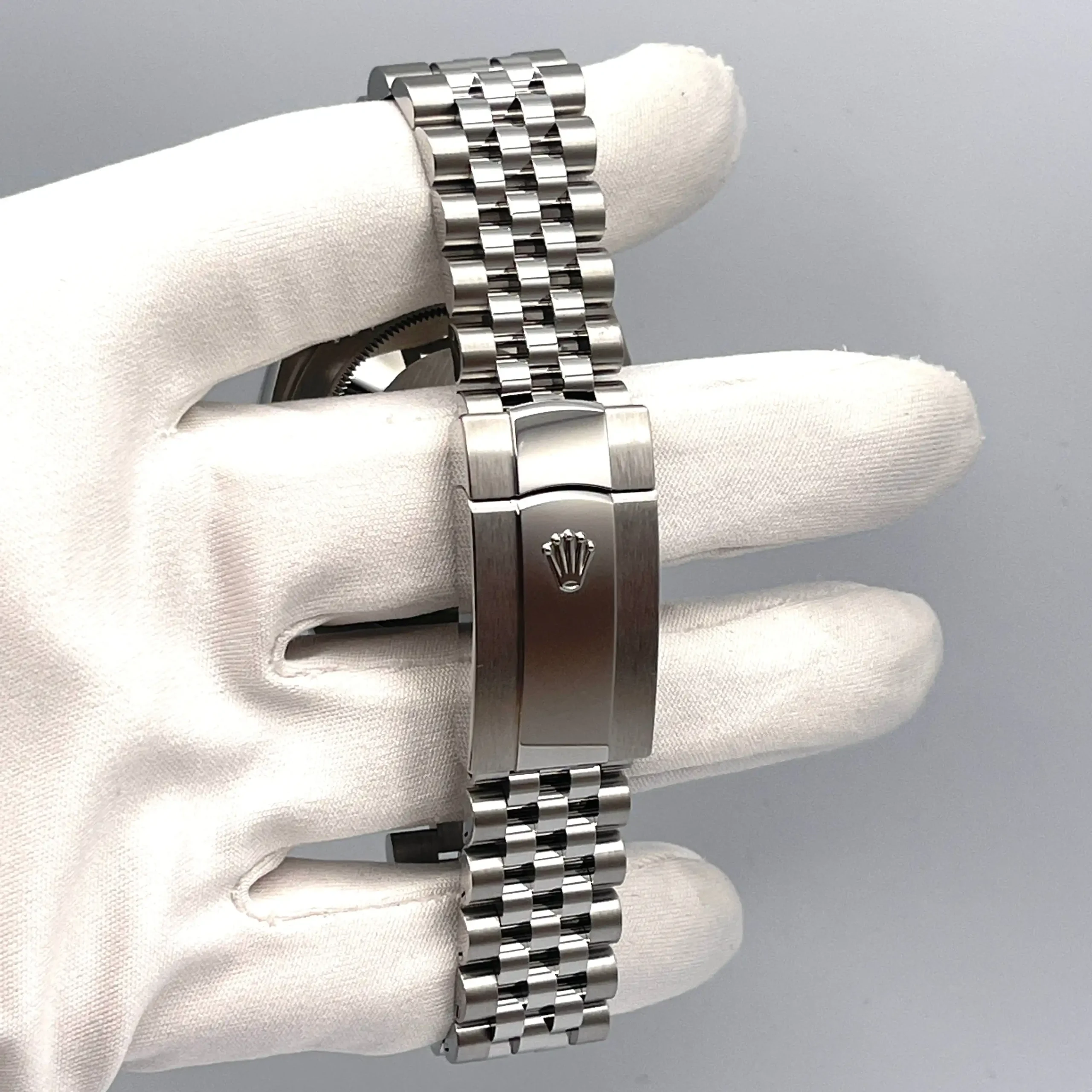 Rolex Datejust Replica 126334 Stainless Steel Slate Diamond Dial Jubilee - Image 6