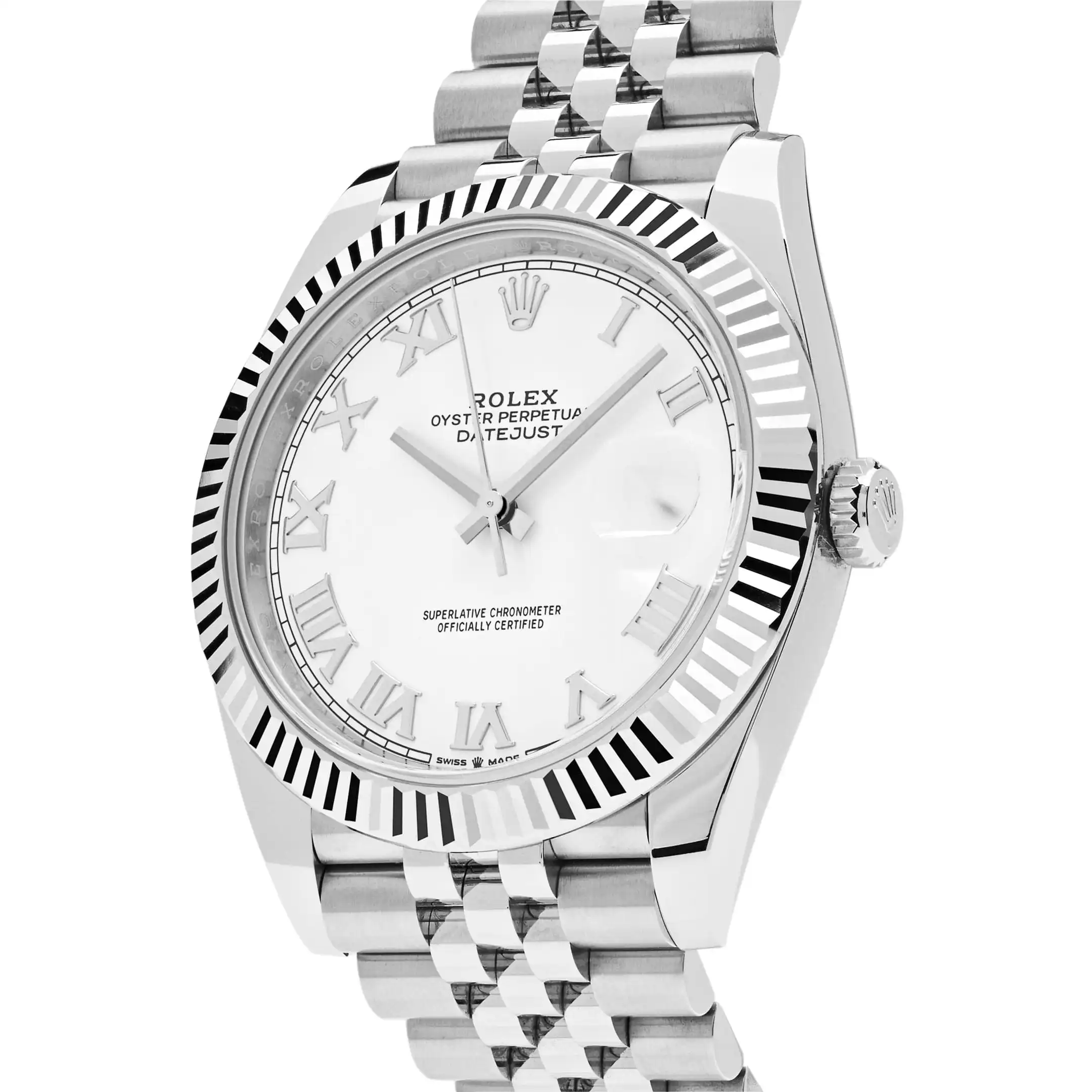 Rolex Datejust Replica 126334 Stainless Steel White Dial Jubilee - Image 2