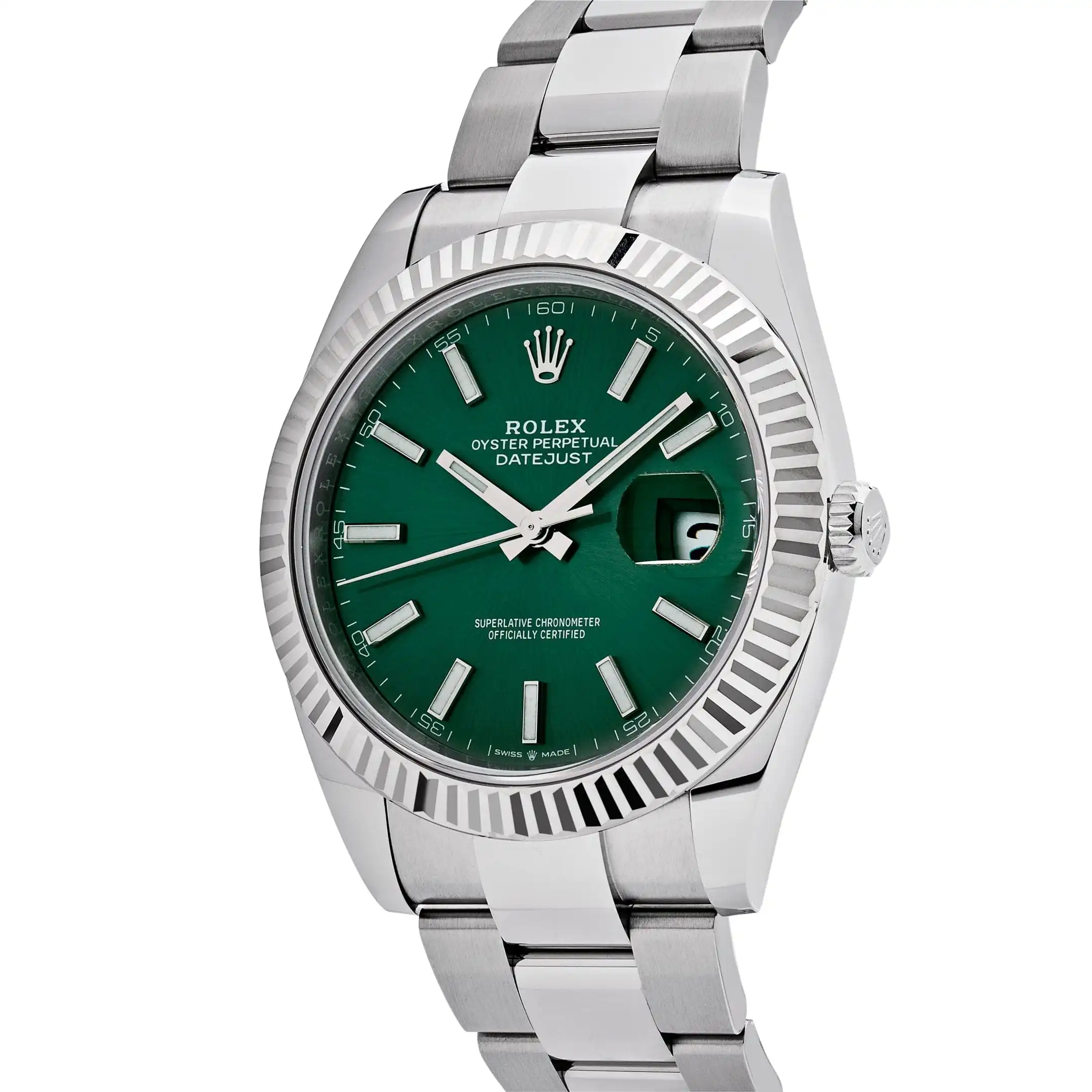 Rolex Datejust Replica 126334 Stainless Steel Mint Green Dial Oyster - Image 3