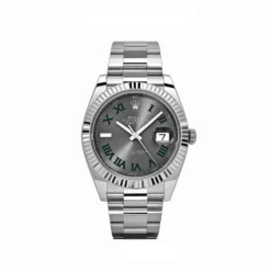Rolex Datejust Replica 126334 ‘Wimbledon’ Stainless Steel Slate Dial Oyster