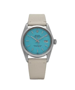 Rolex Datejust Replica 16000 Stainless Steel Aftermarket Turquoise Dial