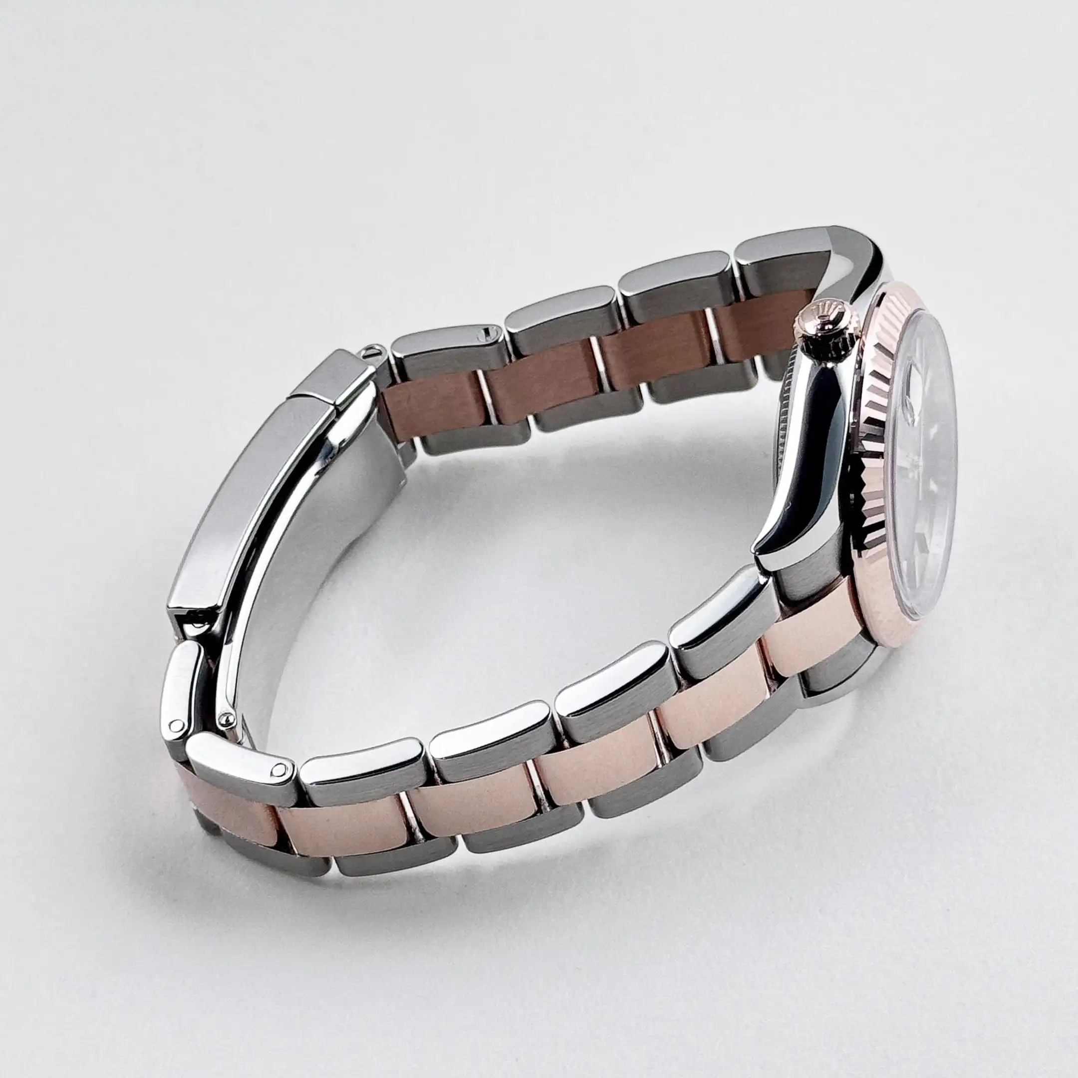 Rolex Datejust Replica 278271 ‘Ladies’ Rose Gold Stainless Steel Slate Dial Oyster - Image 8